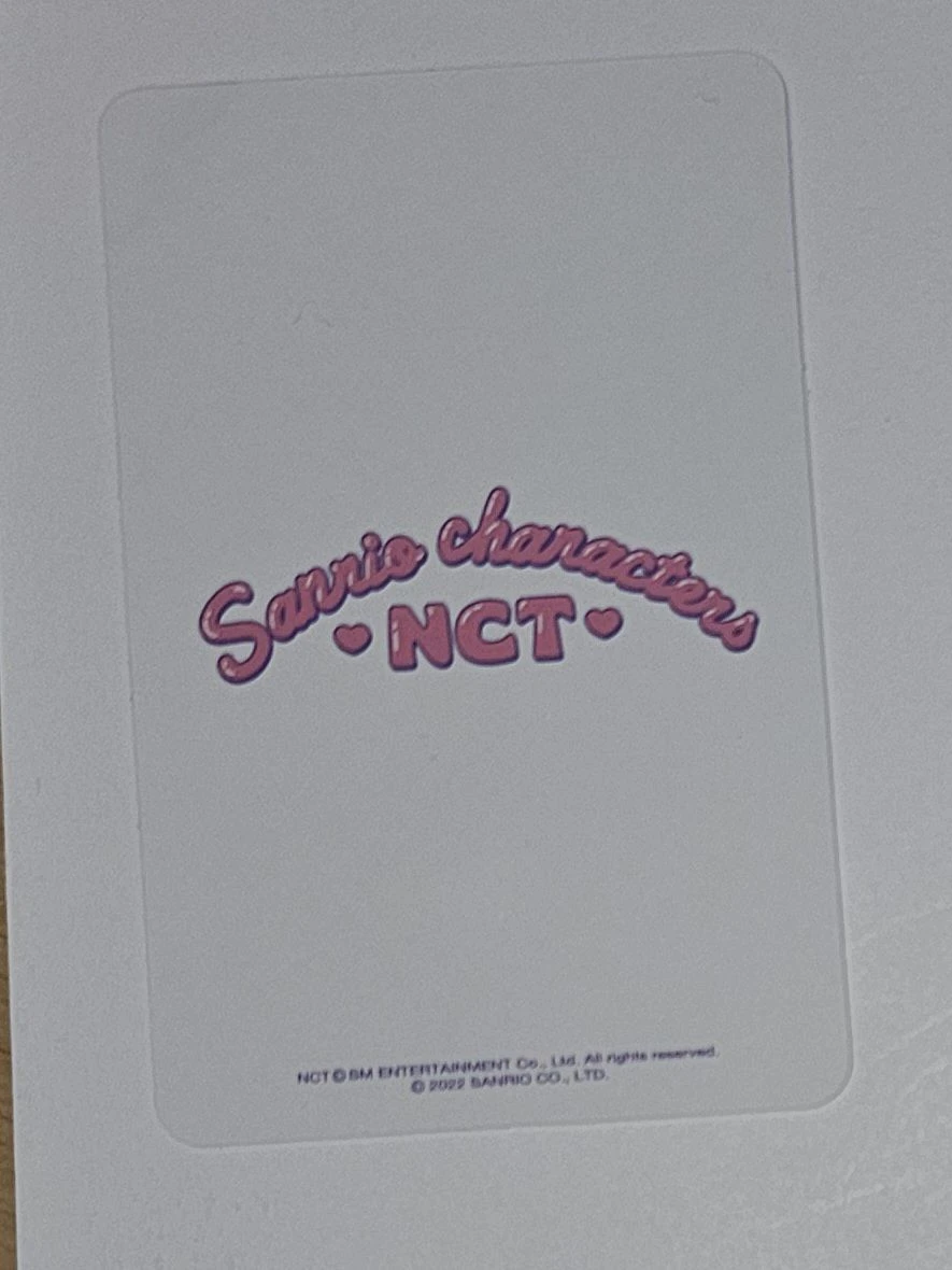 NCT Jeno NCT - Jeno - NCT x SANRIO collab Other trading card A version listing photo 2