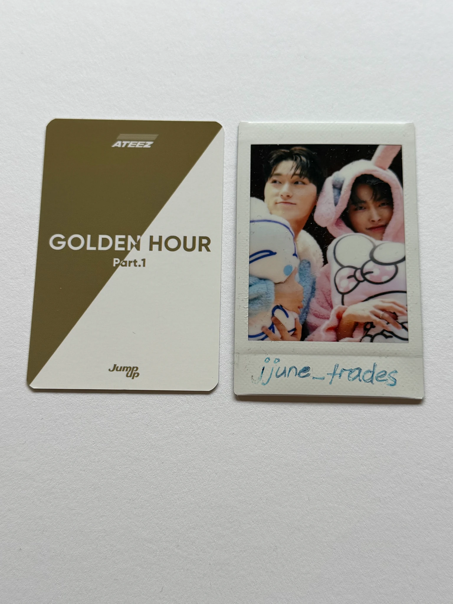 ATEEZ ATEEZ - Hongjoong & Jongho - Golden Hour : Part.1 Album jump up lucky draw listing photo 2