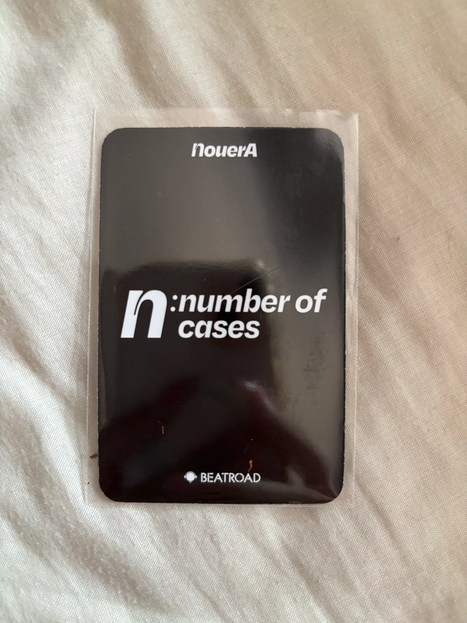 NouerA Gihyeon NouerA - Gihyeon - n: number of cases Album beatroad pob (pre-order benefit) listing photo 2