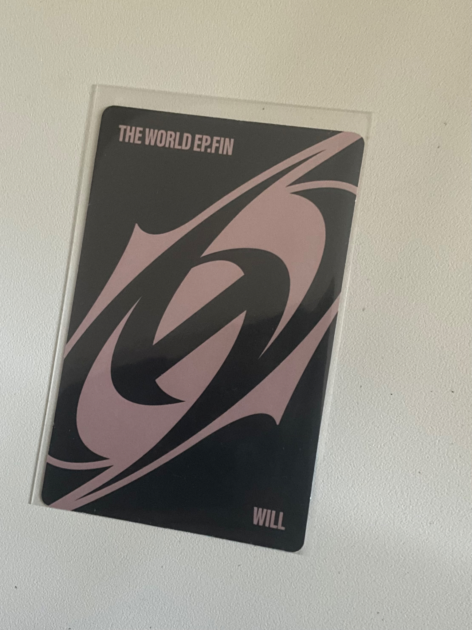 ATEEZ Wooyoung ATEEZ - Wooyoung - THE WORLD EP.FIN: WILL Album album photocard listing photo 2