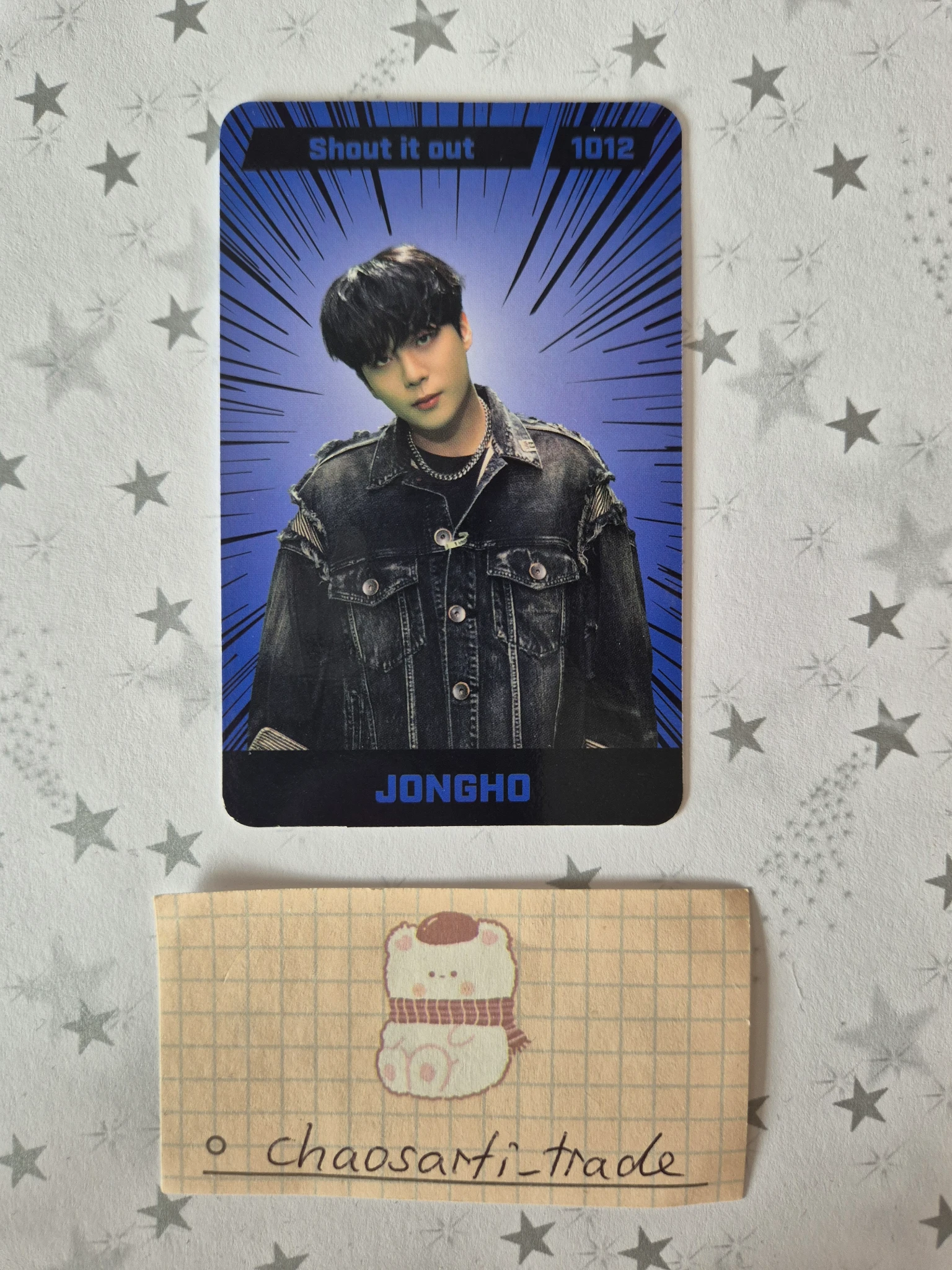 ATEEZ Jongho ATEEZ - Jongho - THE WORLD EP.2 : OUTLAW Album poca album mini record listing photo 2