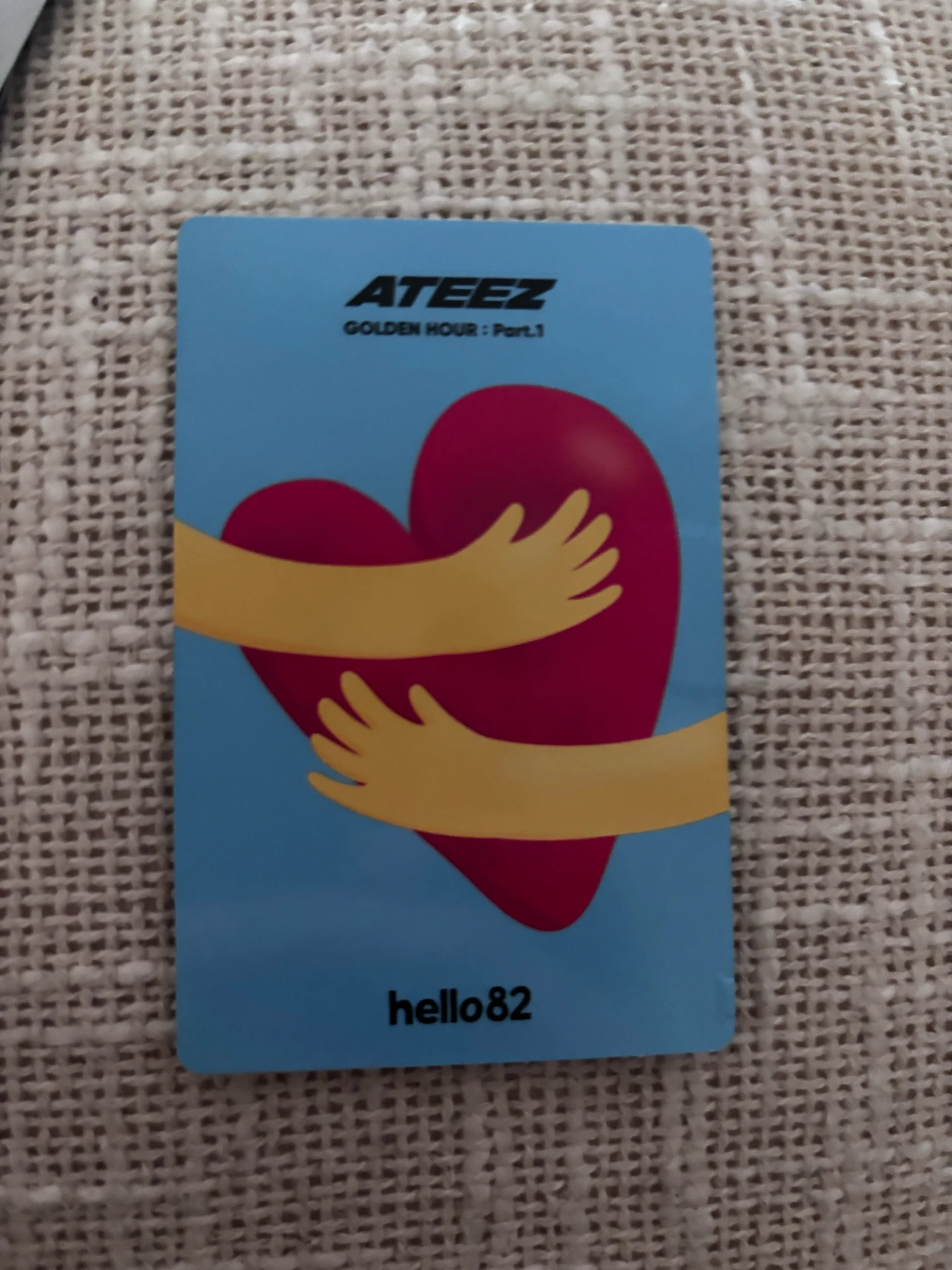 ATEEZ Hongjoong ATEEZ - Hongjoong - Golden Hour : Part.1 Album hello82 hug listing photo 2