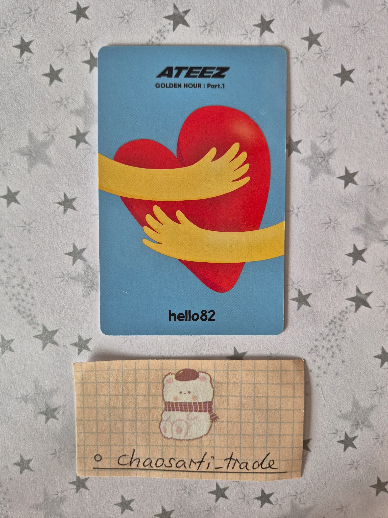 ATEEZ Yunho ATEEZ - Yunho - Golden Hour : Part.1 Album hello82 hug listing photo 2