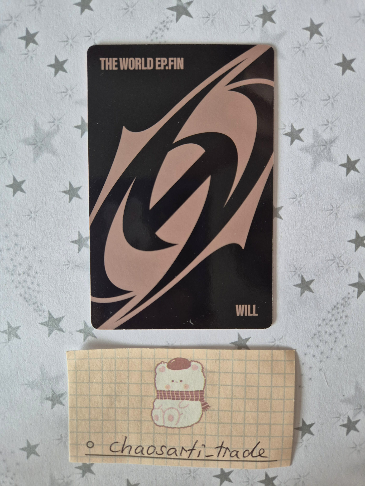 ATEEZ Seonghwa ATEEZ - Seonghwa - THE WORLD EP.FIN: WILL Album A Ver. album photocard listing photo 2