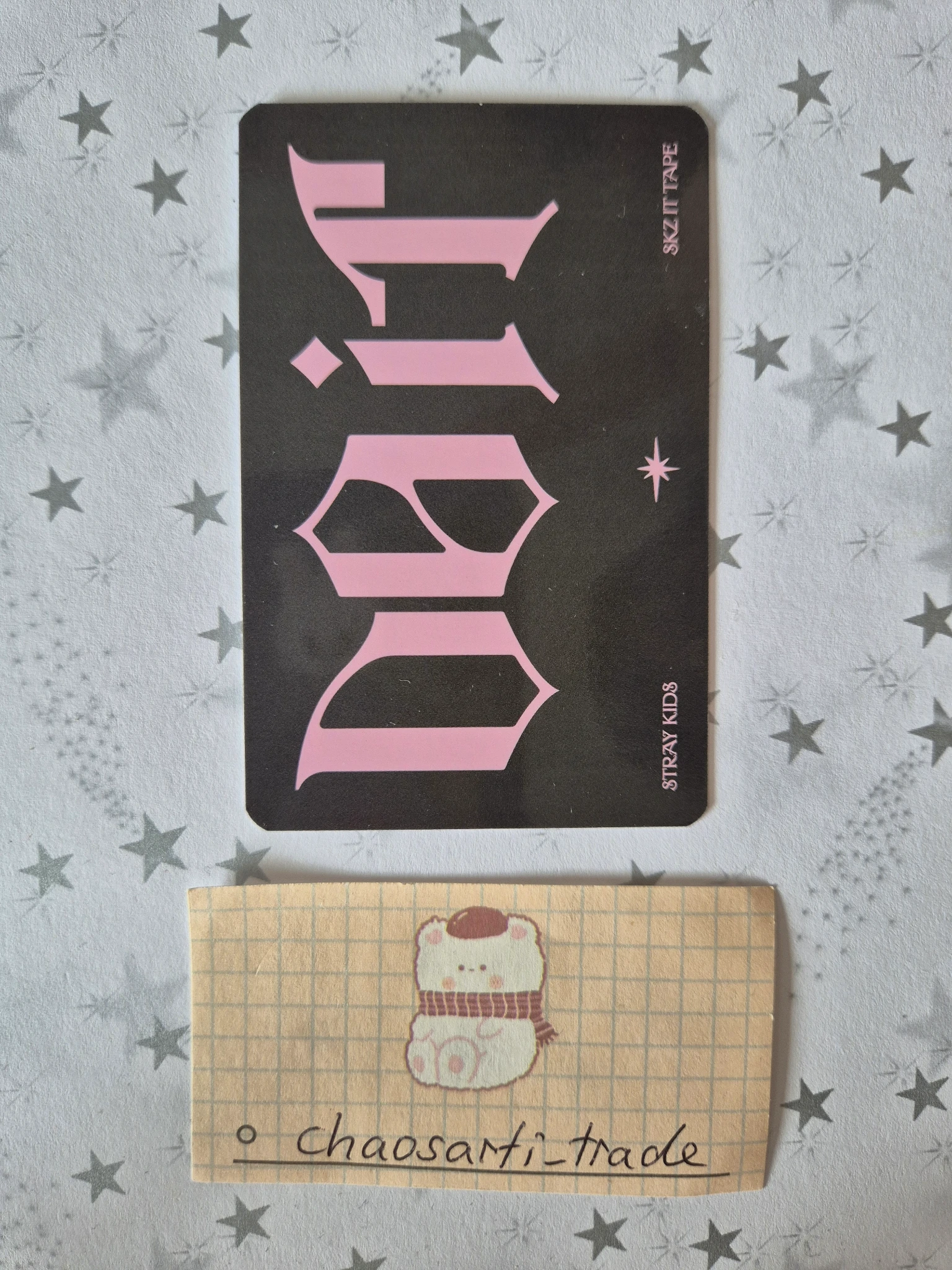 Stray Kids I.N Stray Kids - I.N - Do It Album album photocard plve version platform version photocard set listing photo 2
