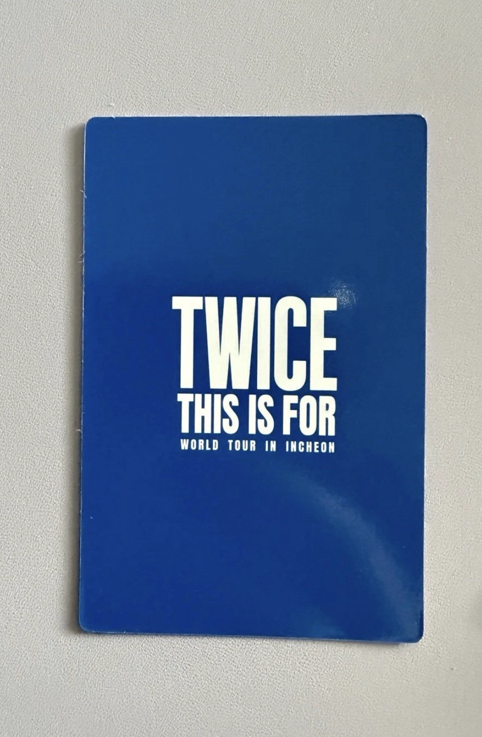 TWICE Jihyo TWICE - Jihyo - TWICE 6th World Tour THIS IS FOR Event entrance benefit incheon day 1 listing photo 2
