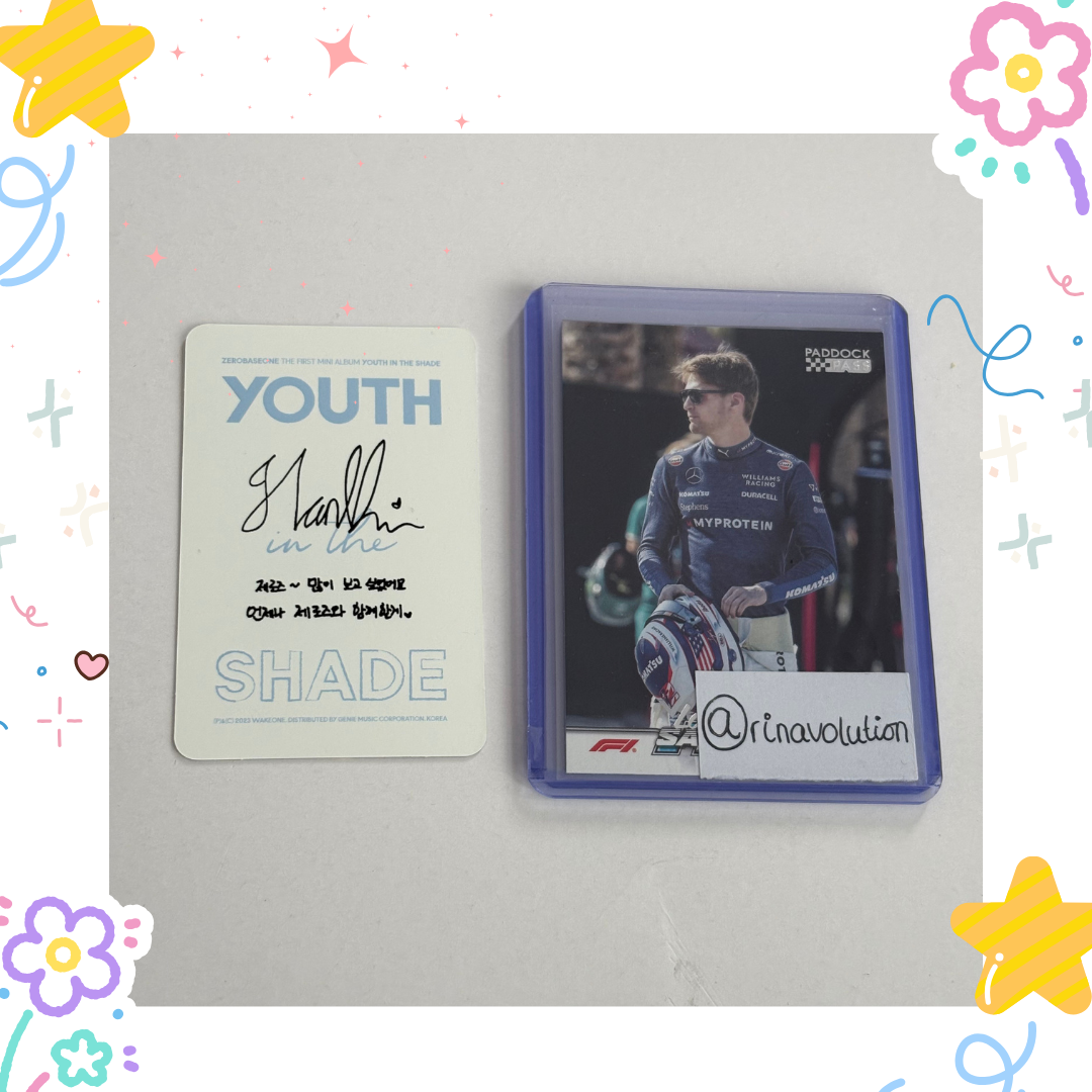 ZEROBASEONE Hanbin ZEROBASEONE - Hanbin - Youth in the Shade Album YOUTH VER. B album photocard YOUTH listing photo 2