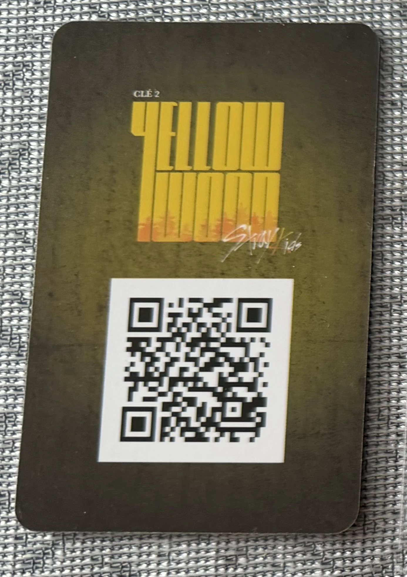 Stray Kids Bang Chan Stray Kids - Bang Chan - Clé 2: Yellow Wood Album outdoor ver. album photocard listing photo 2