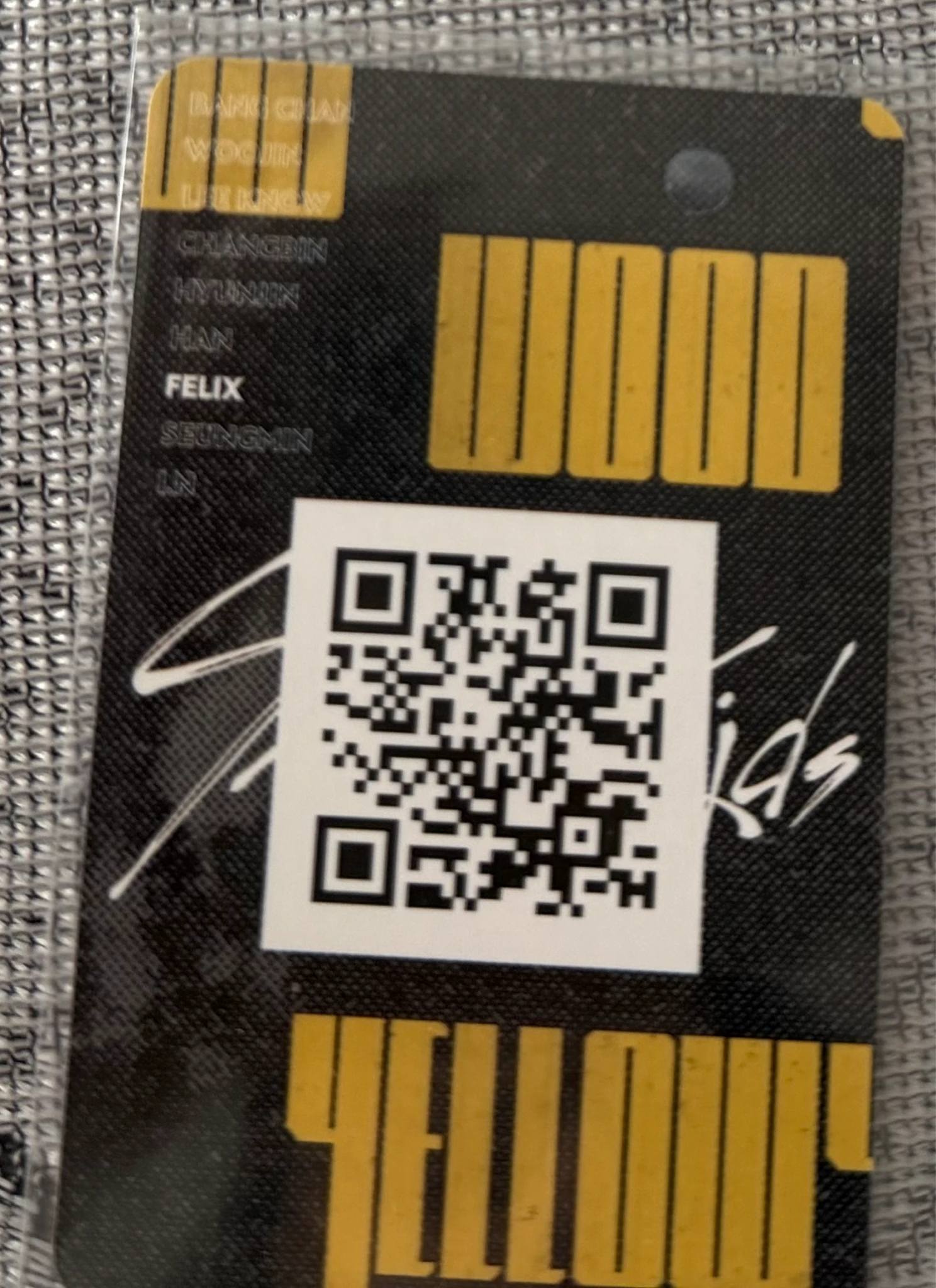 Stray Kids Felix Stray Kids - Felix - Clé 2: Yellow Wood Album album photocard indoor ver. listing photo 2
