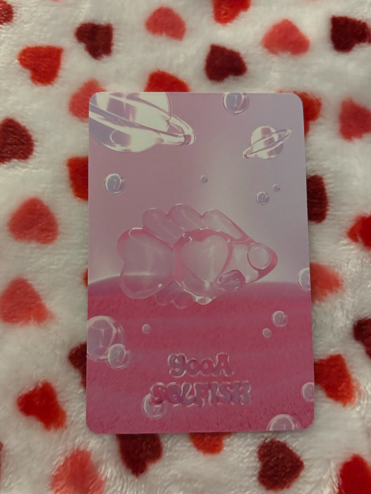 OH MY GIRL YooA OH MY GIRL - YooA - SELFISH Album album photocard special card fish version listing photo 2