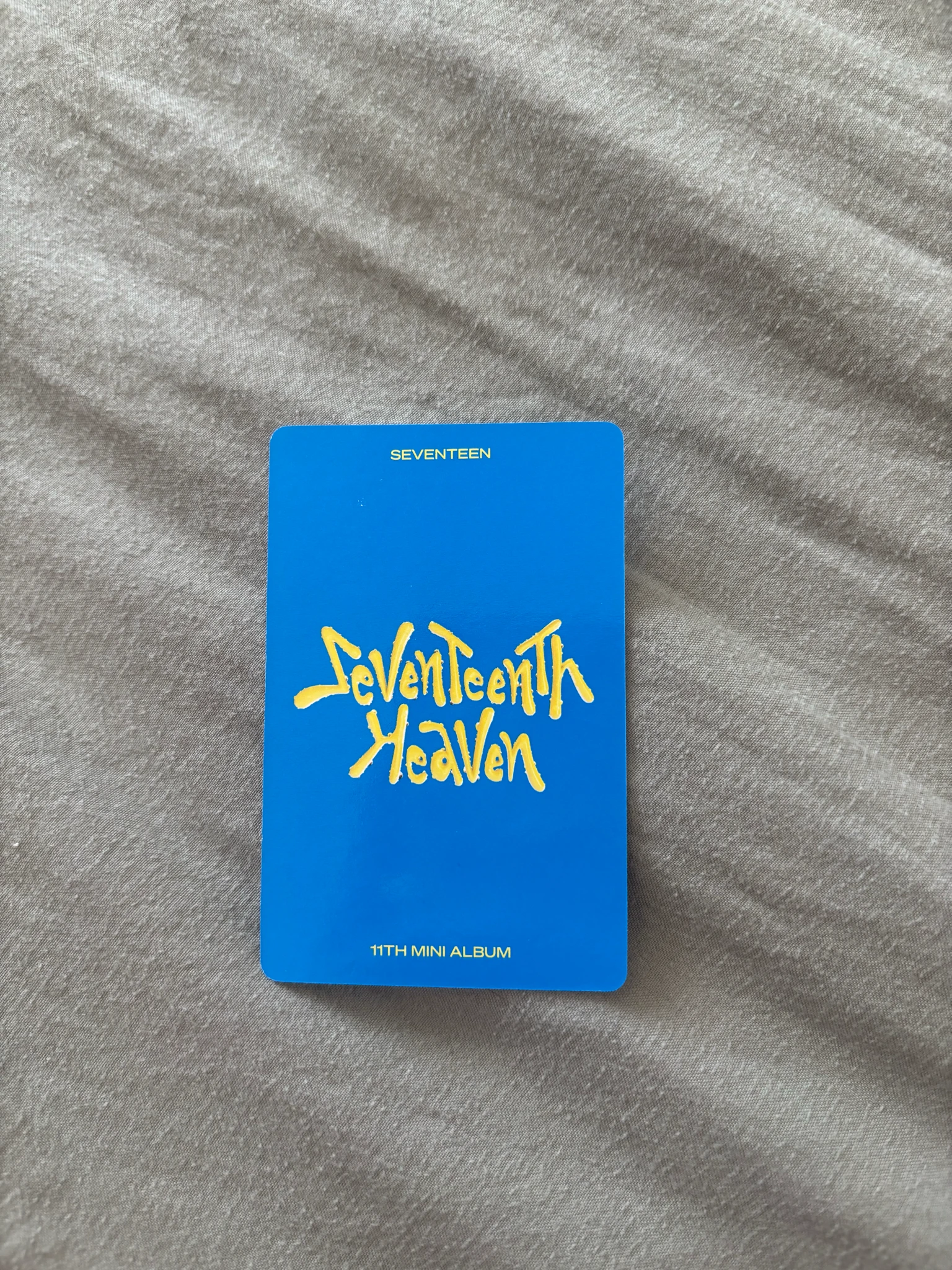 SEVENTEEN DK SEVENTEEN - DK - Seventeenth Heaven Album album photocard carat ver. listing photo 2