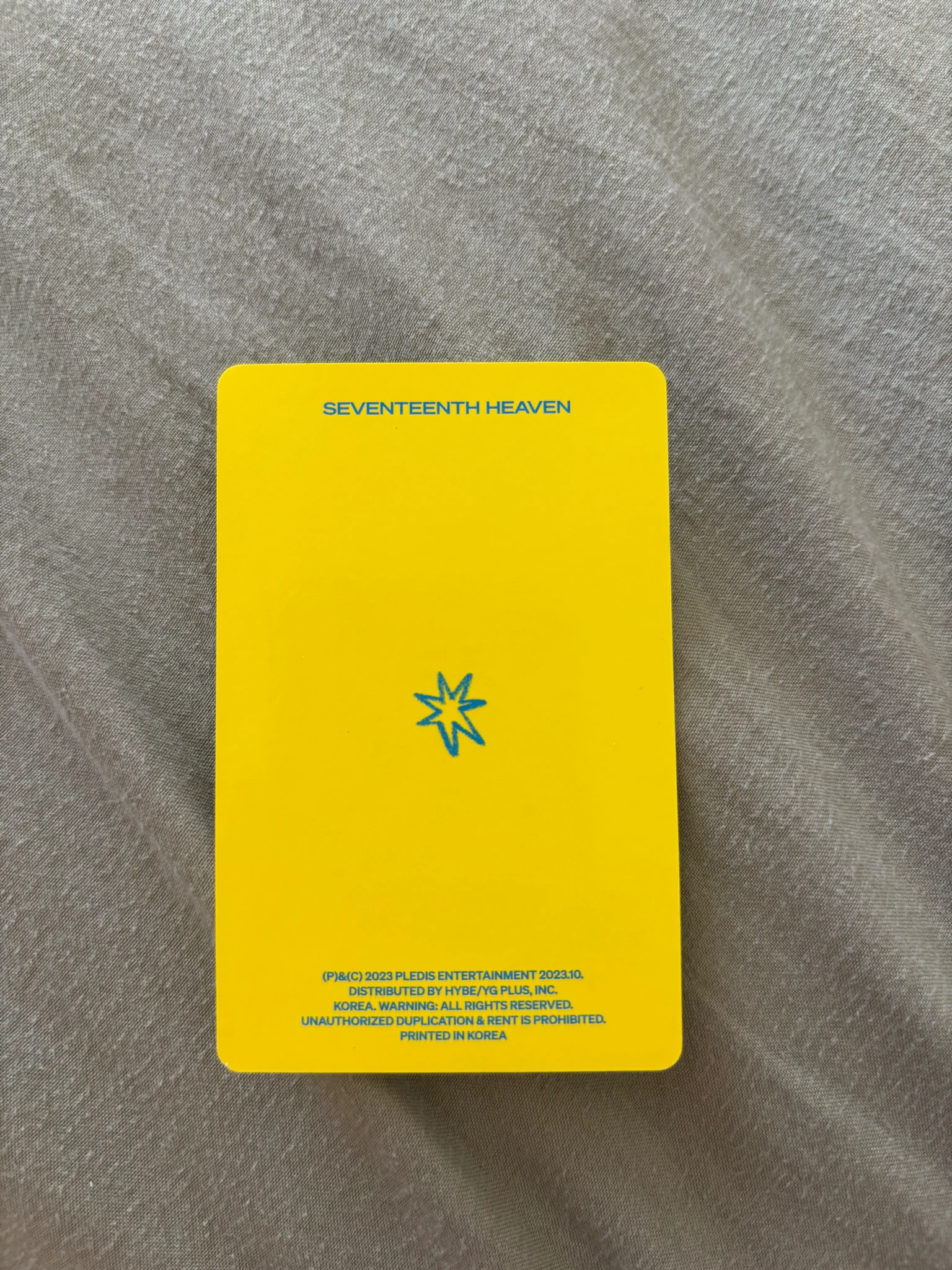 SEVENTEEN The8 SEVENTEEN - The8 - Seventeenth Heaven Album carat version photocard set listing photo 2
