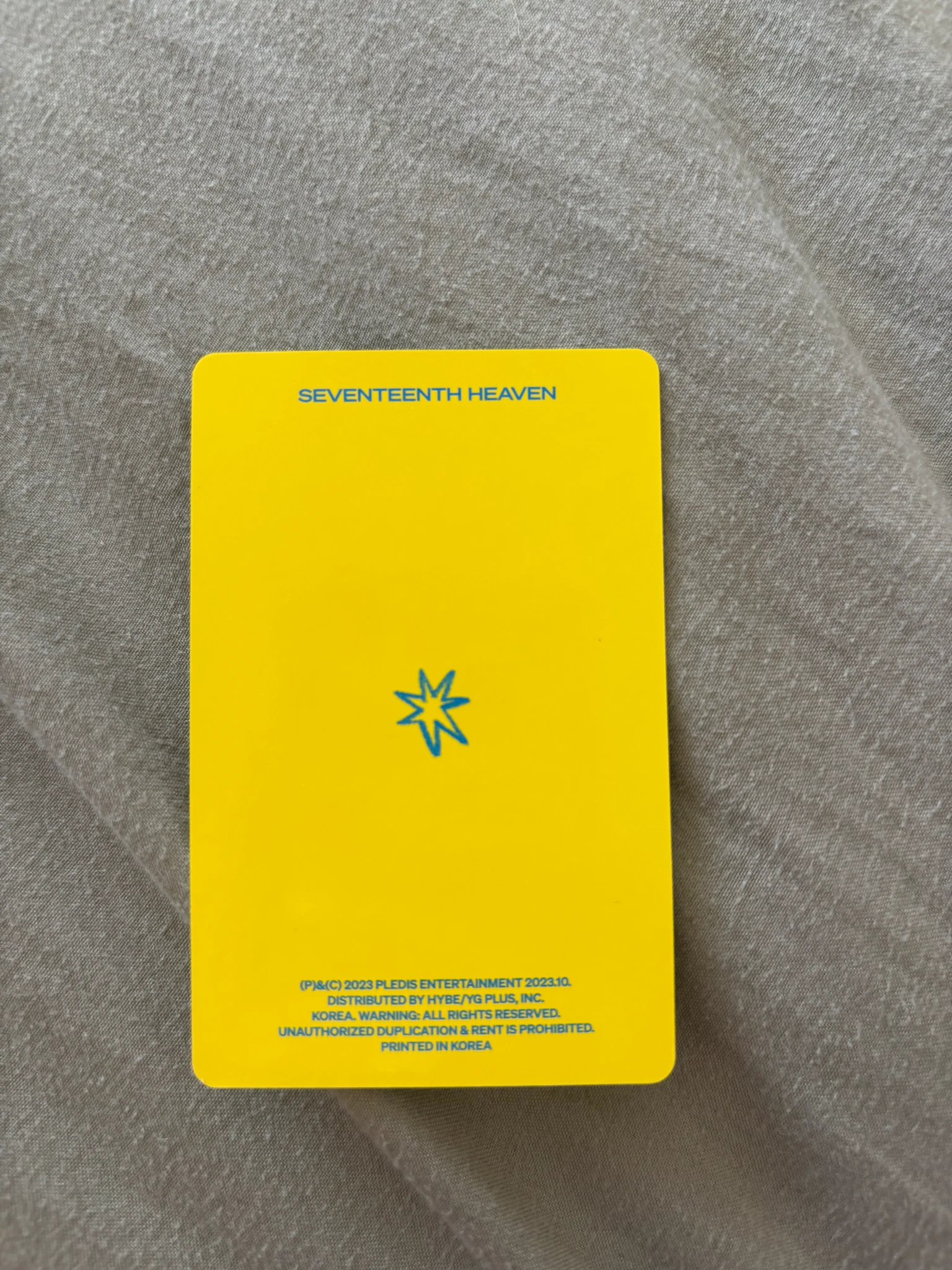 SEVENTEEN The8 SEVENTEEN - The8 - Seventeenth Heaven Album carat version photocard set listing photo 2