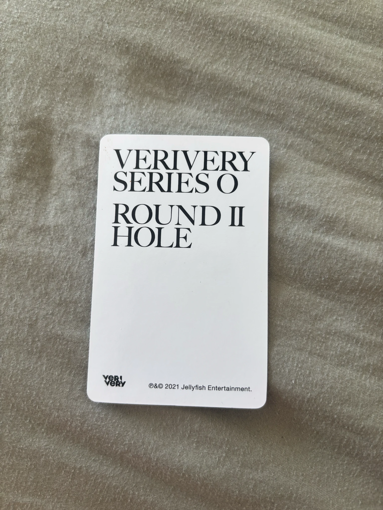 VERIVERY Dongheon VERIVERY - Dongheon - Series 'O' Round 2 : Hole Album album photocard listing photo 2
