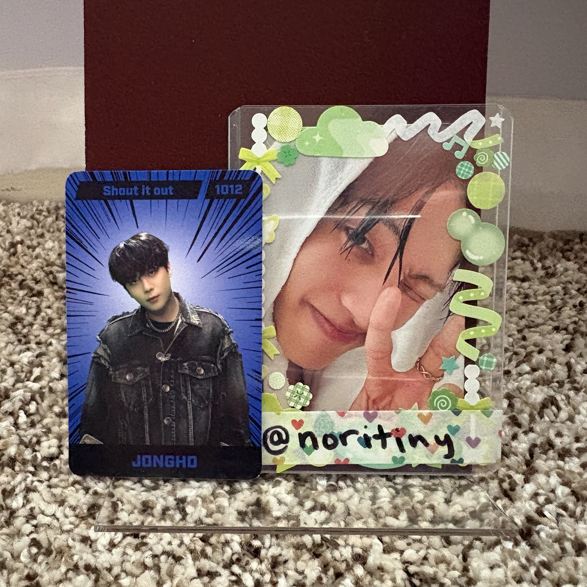 ATEEZ Jongho ATEEZ - Jongho - THE WORLD EP.2 : OUTLAW Album poca album mini record listing photo 2