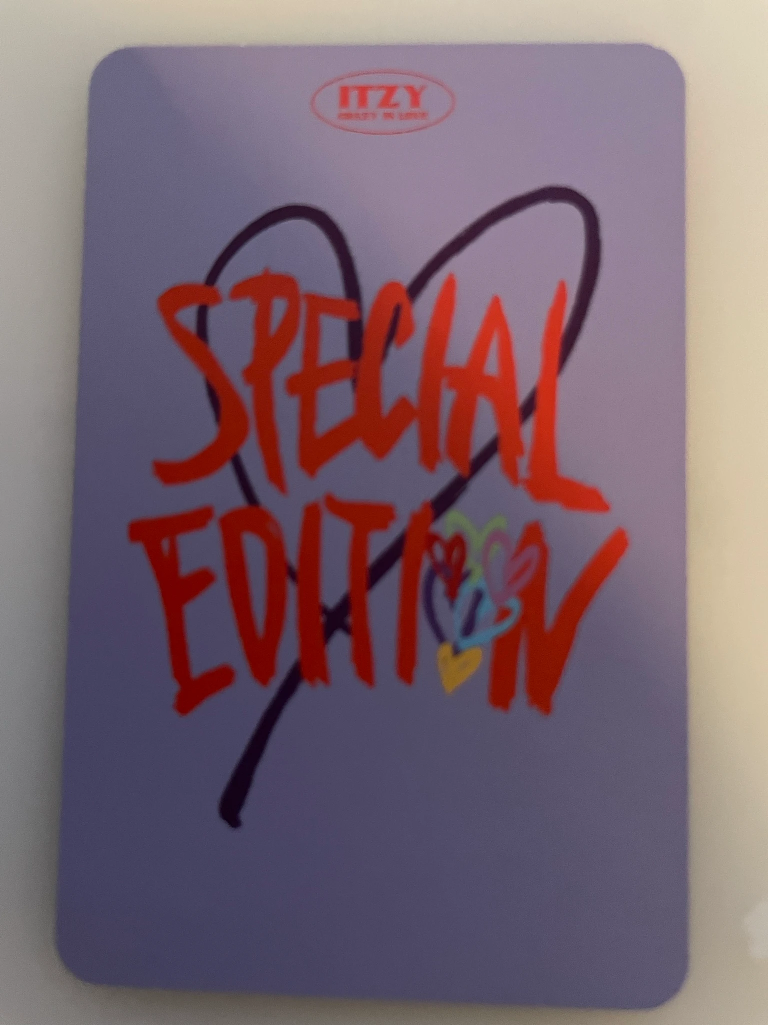 ITZY Lia ITZY - Lia - Crazy in Love Album album photocard special ver. photobook ver. listing photo 2