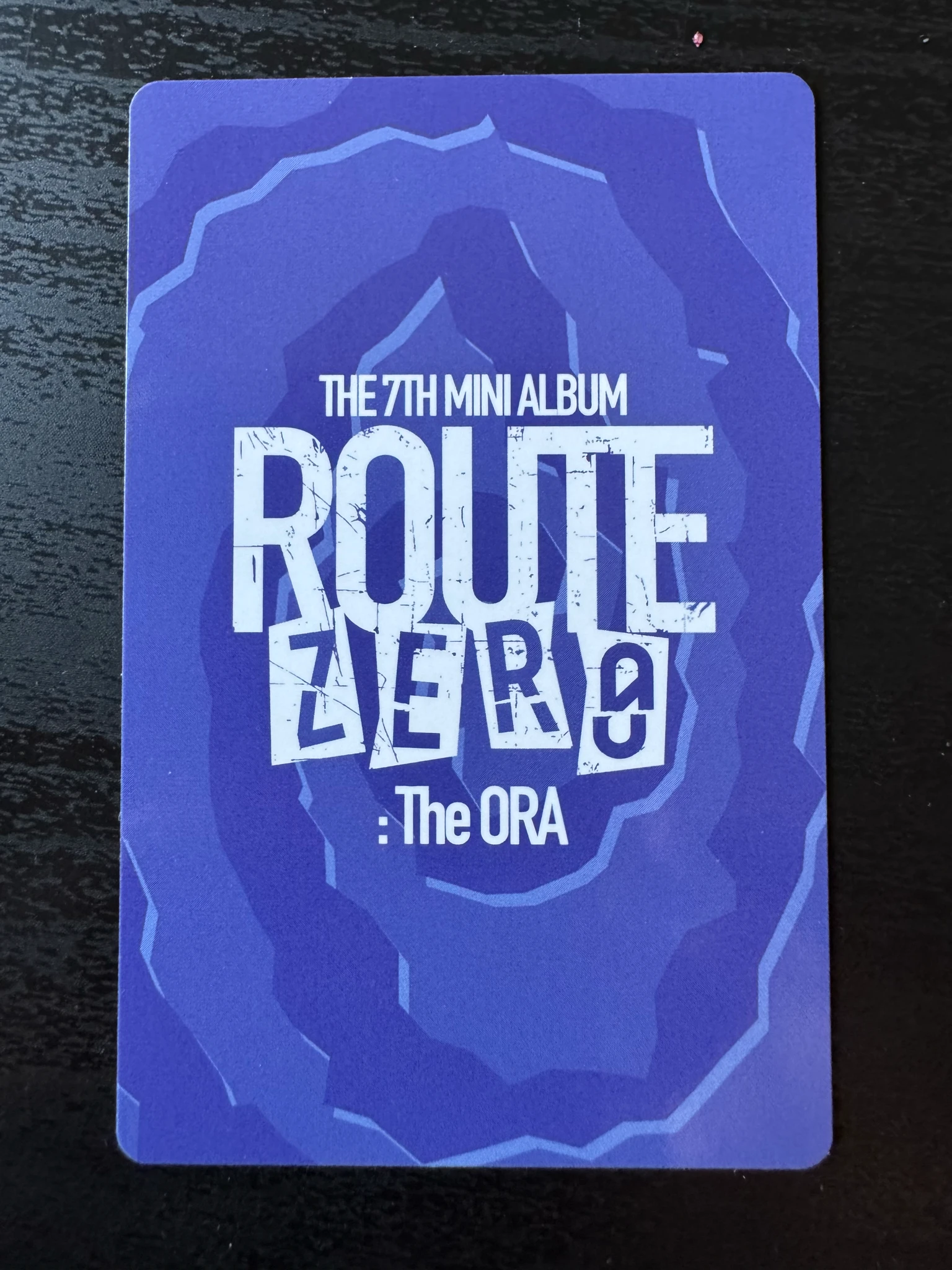 xikers Yujun xikers - Yujun - ROUTE ZERO: The ORA Album poca album listing photo 2