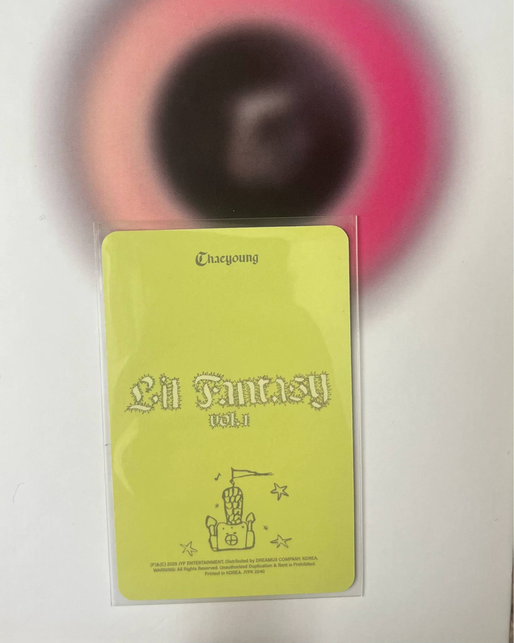 TWICE Chaeyoung TWICE - Chaeyoung - Lil Fantasy Vol. 1 (Solo) Album listing photo 2