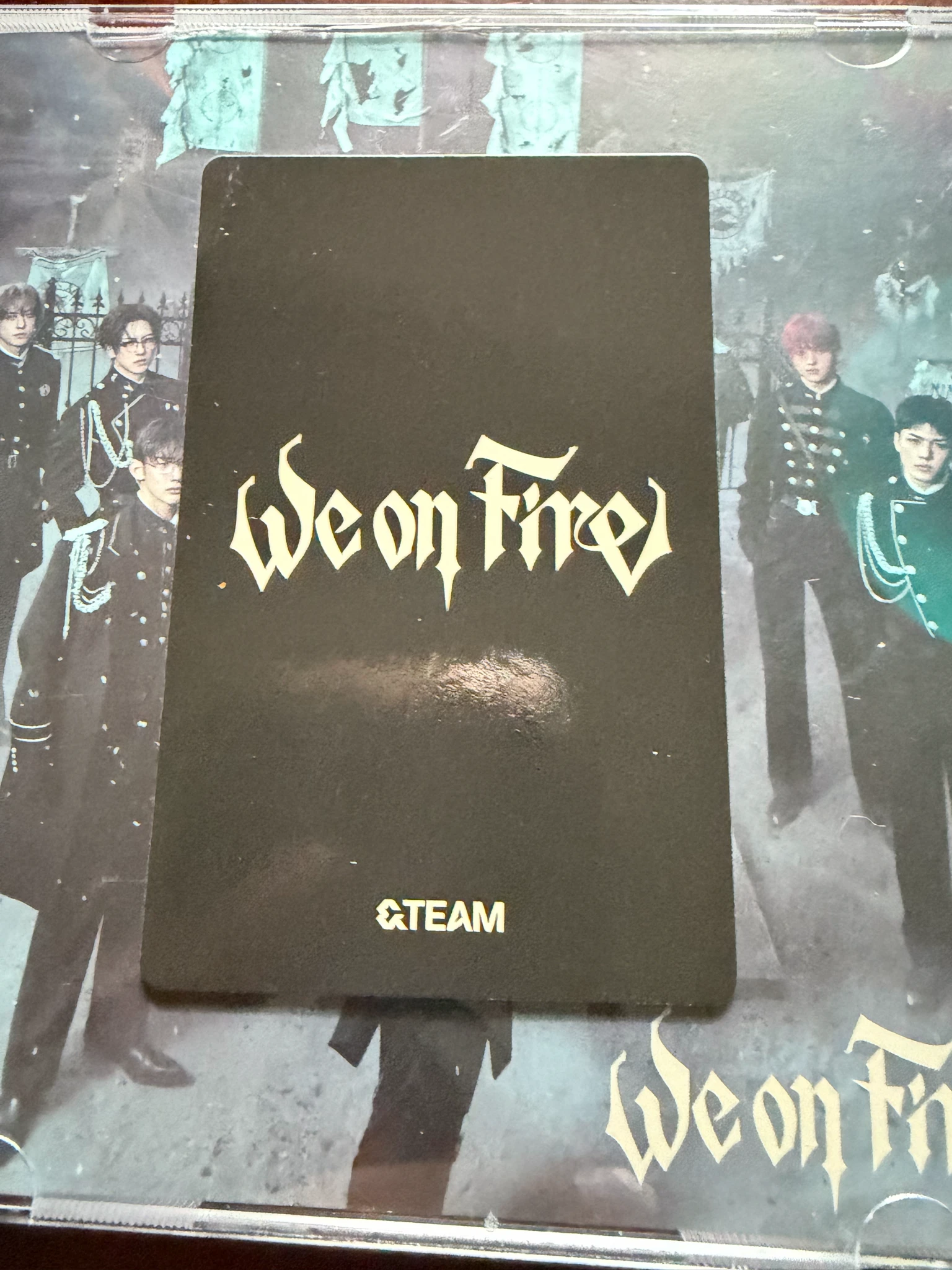 &TEAM Taki &TEAM - Taki - We on Fire  Album album photocard standard version listing photo 2