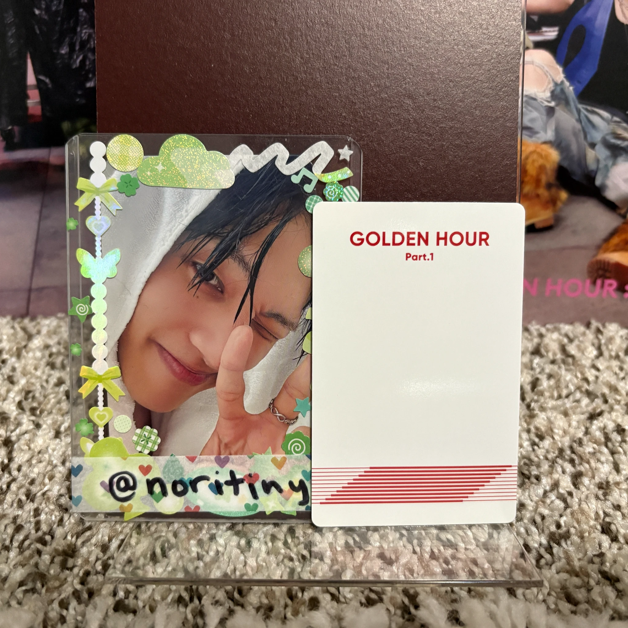 ATEEZ Seonghwa ATEEZ - Seonghwa - Golden Hour : Part.1 Album poca album album photocard image card listing photo 2