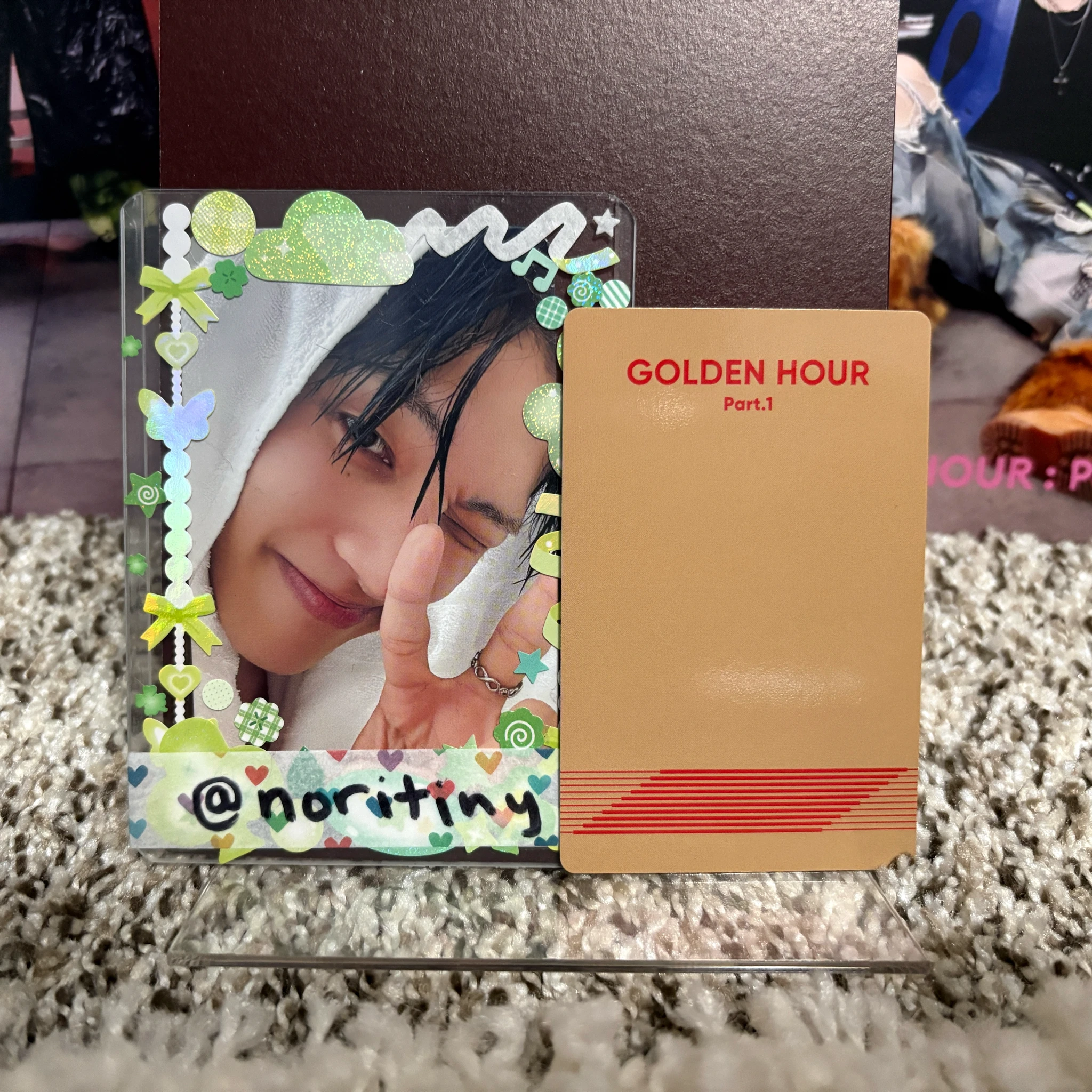 ATEEZ Seonghwa ATEEZ - Seonghwa - Golden Hour : Part.1 Album poca album Z Ver album photocard listing photo 2
