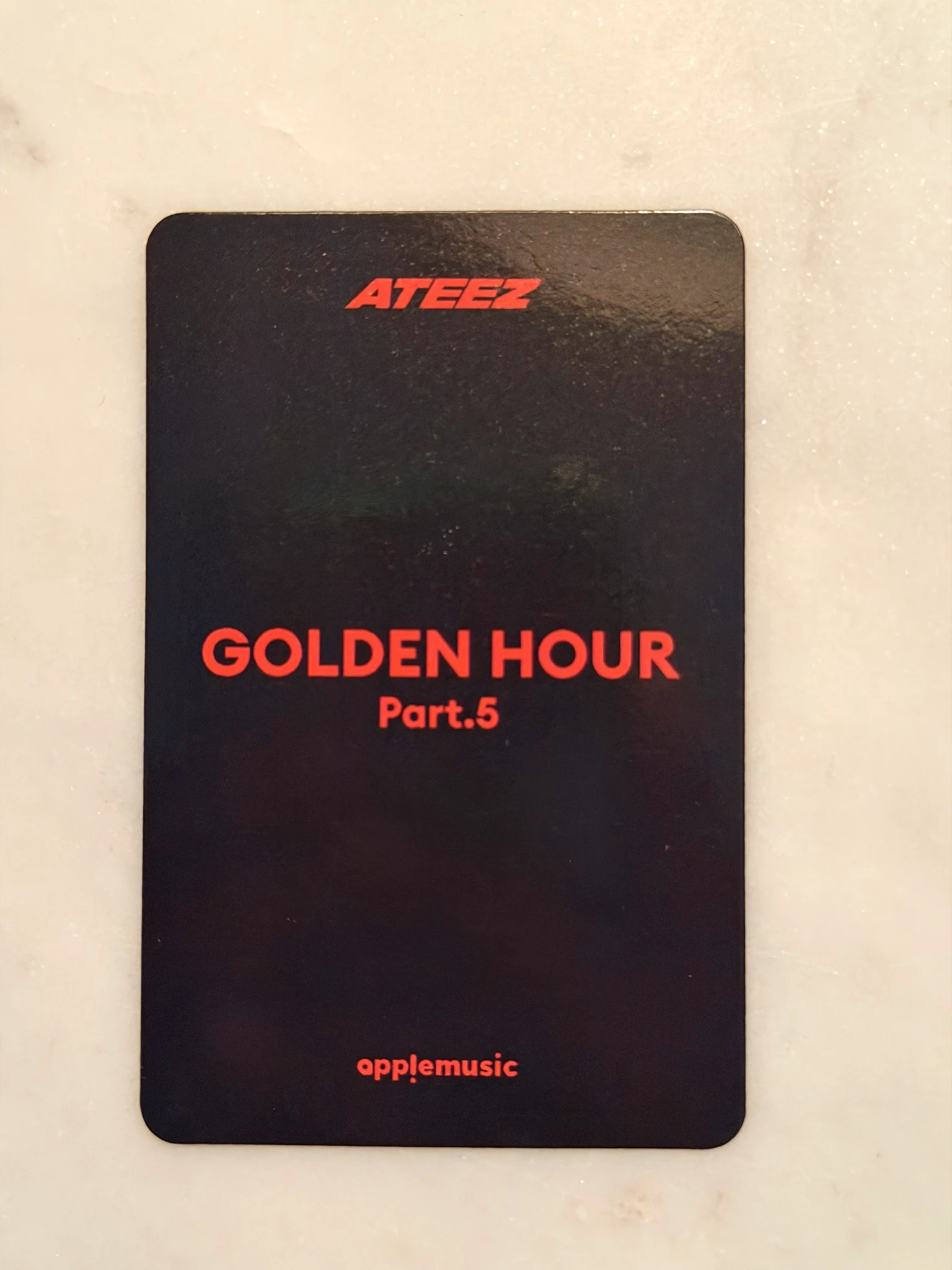 ATEEZ Mingi ATEEZ - Mingi - GOLDEN HOUR : Part.5 Album apple music pob (pre-order benefit) digipack version listing photo 2