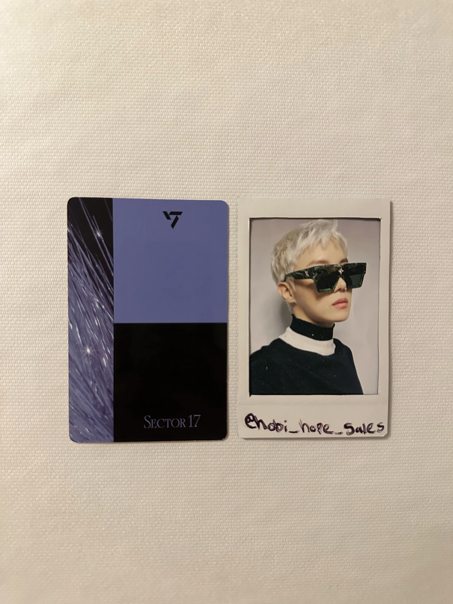 SEVENTEEN Hoshi SEVENTEEN - Hoshi - SECTOR 17 Album album photocard new heights ver. listing photo 2