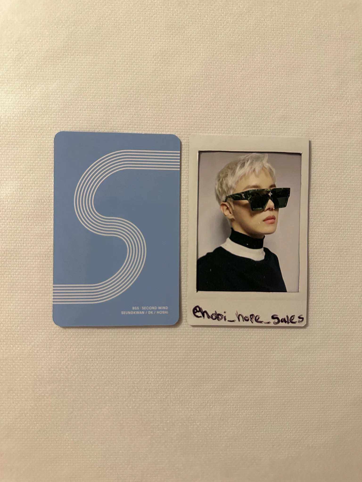 SEVENTEEN Hoshi SEVENTEEN - Hoshi - Second Wind Album album photocard bss listing photo 2