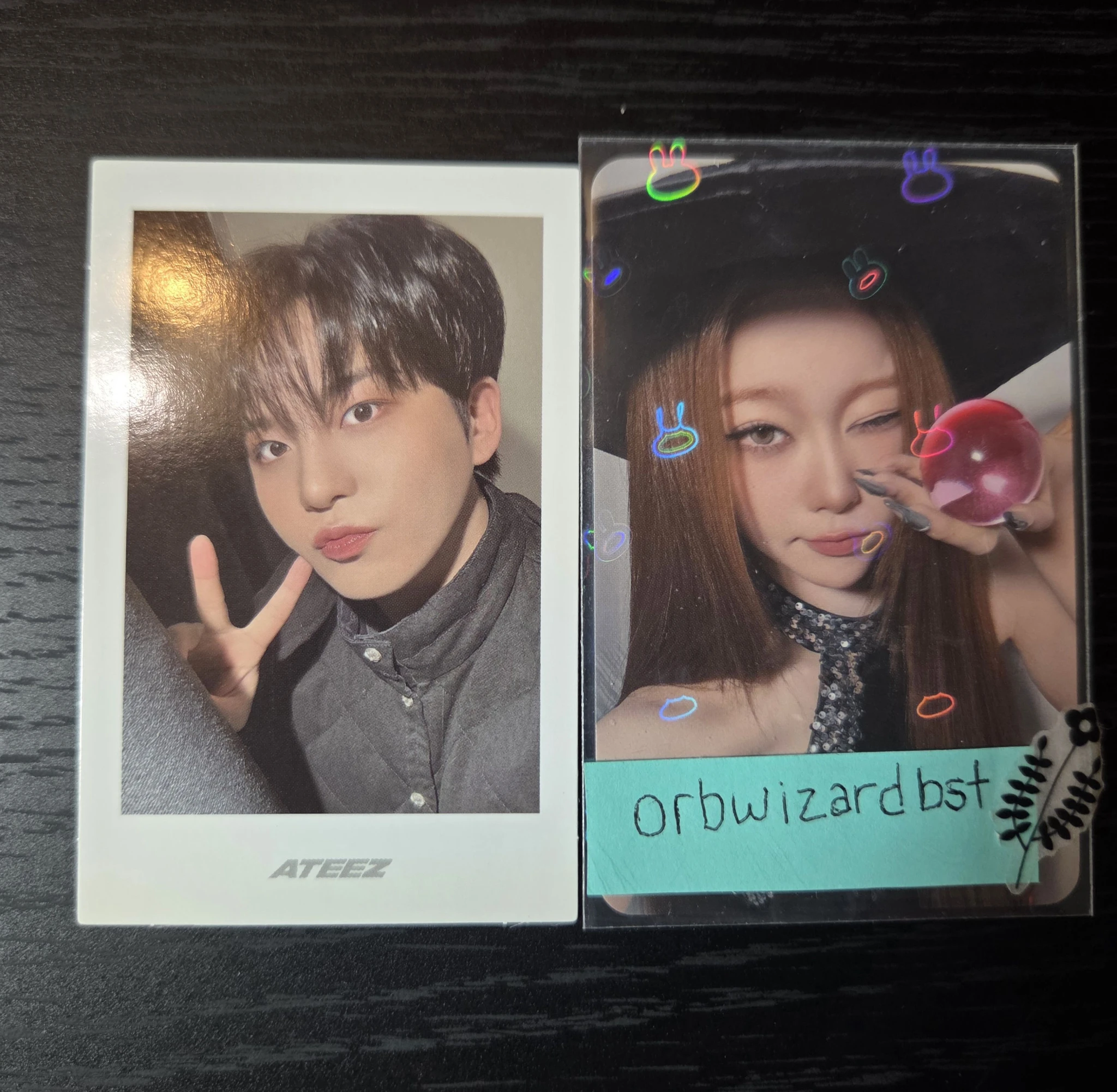 ATEEZ Jongho ATEEZ - Jongho - Golden Hour : Part.3 Album - Poca Album Polaroid listing photo 2