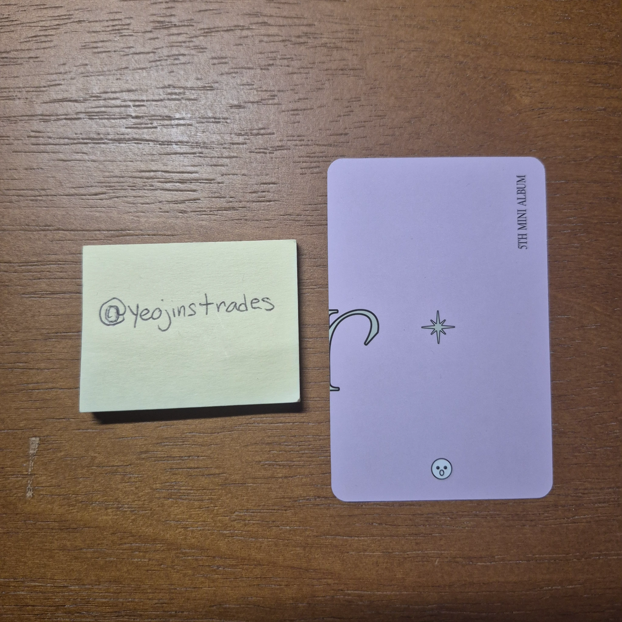 Kep1er Huening Bahiyyih Kep1er - Huening Bahiyyih - Magic Hour Album first press only photocard set tape version listing photo 2