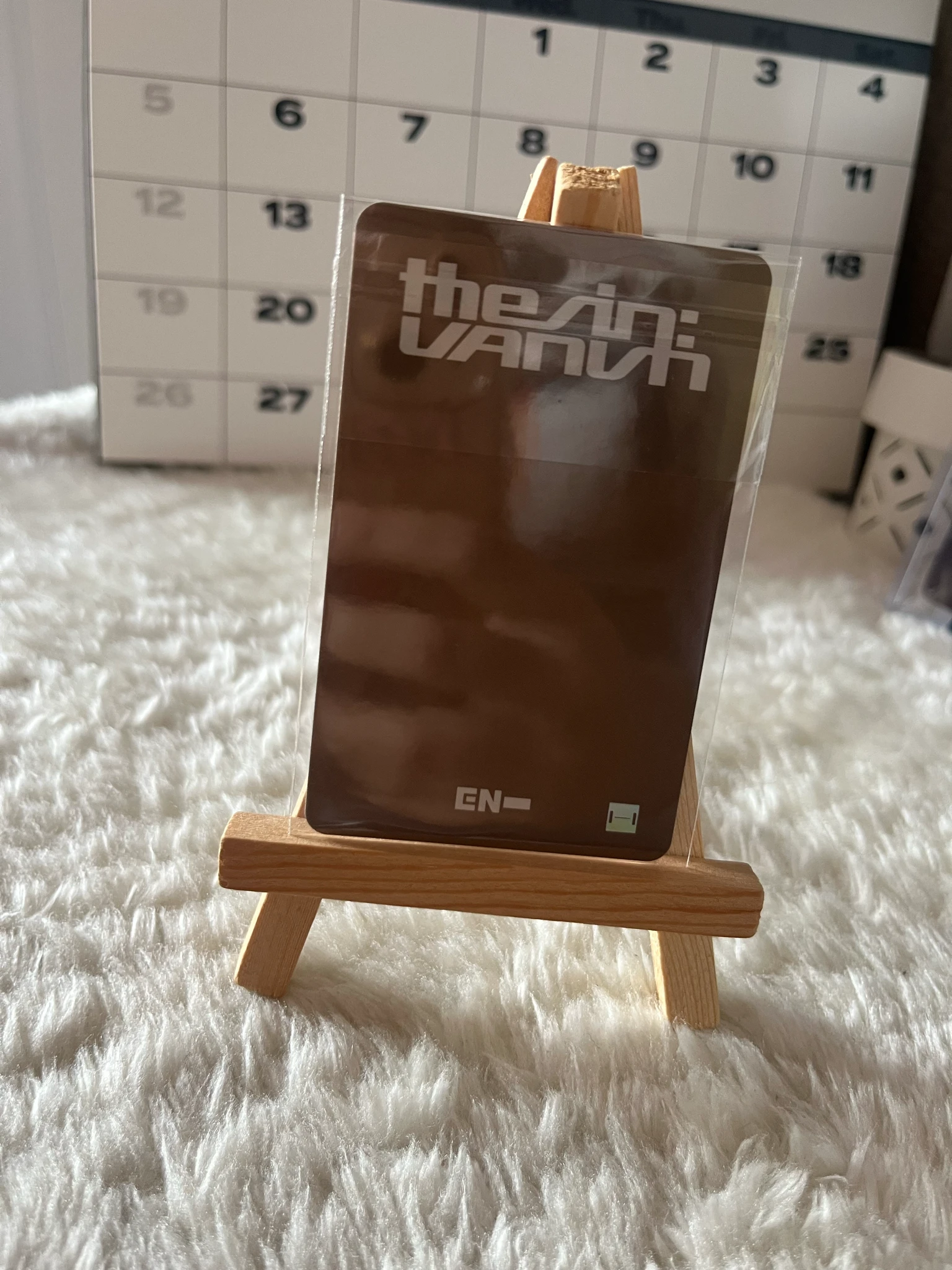 ENHYPEN Jungwon ENHYPEN - Jungwon - THE SIN: VANISH Album apple music lucky draw listing photo 2