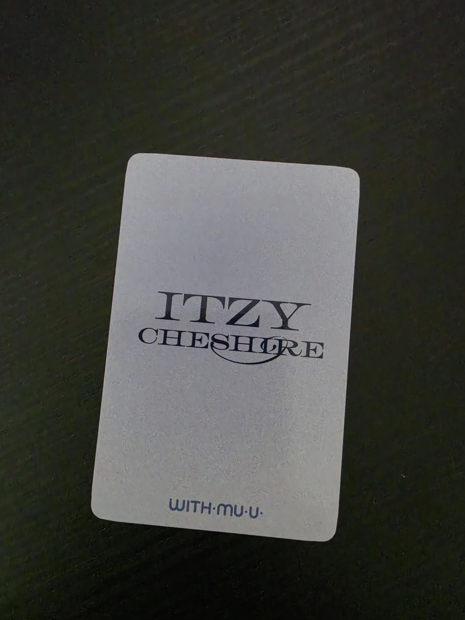 ITZY Yeji ITZY - Yeji - Cheshire Album withmuu fansign video call round 3 listing photo 2