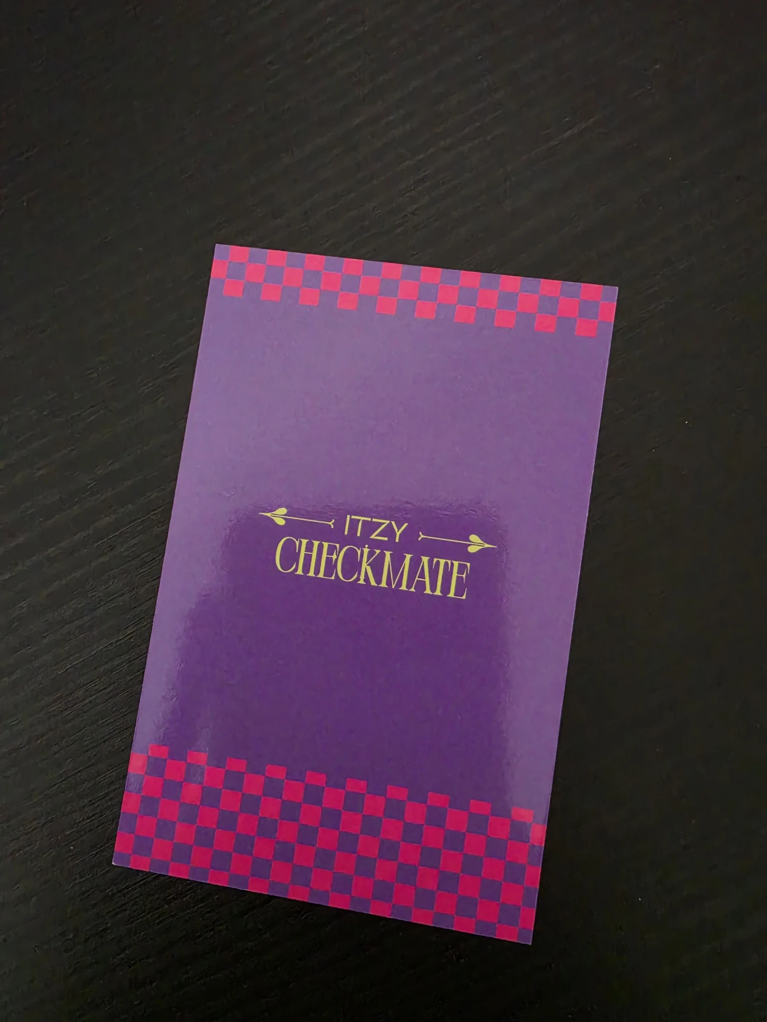 ITZY ITZY - Yeji & Lia - CHECKMATE Album polaroid soundwave video call (fancall) round 6 listing photo 2