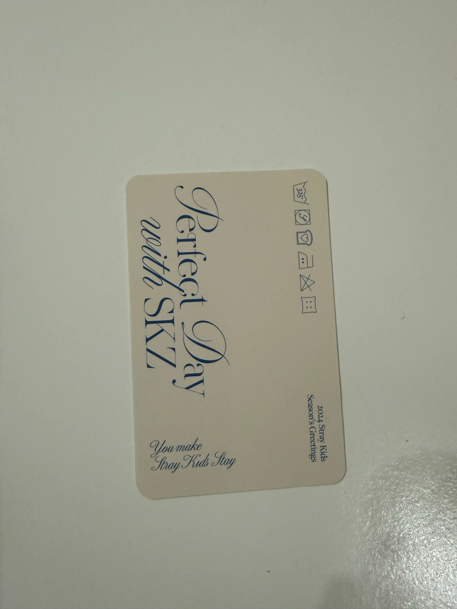 Stray Kids HAN Stray Kids - HAN - 2024 Season's Greetings - Perfect Day with SKZ Other photocard set selfie version listing photo 2