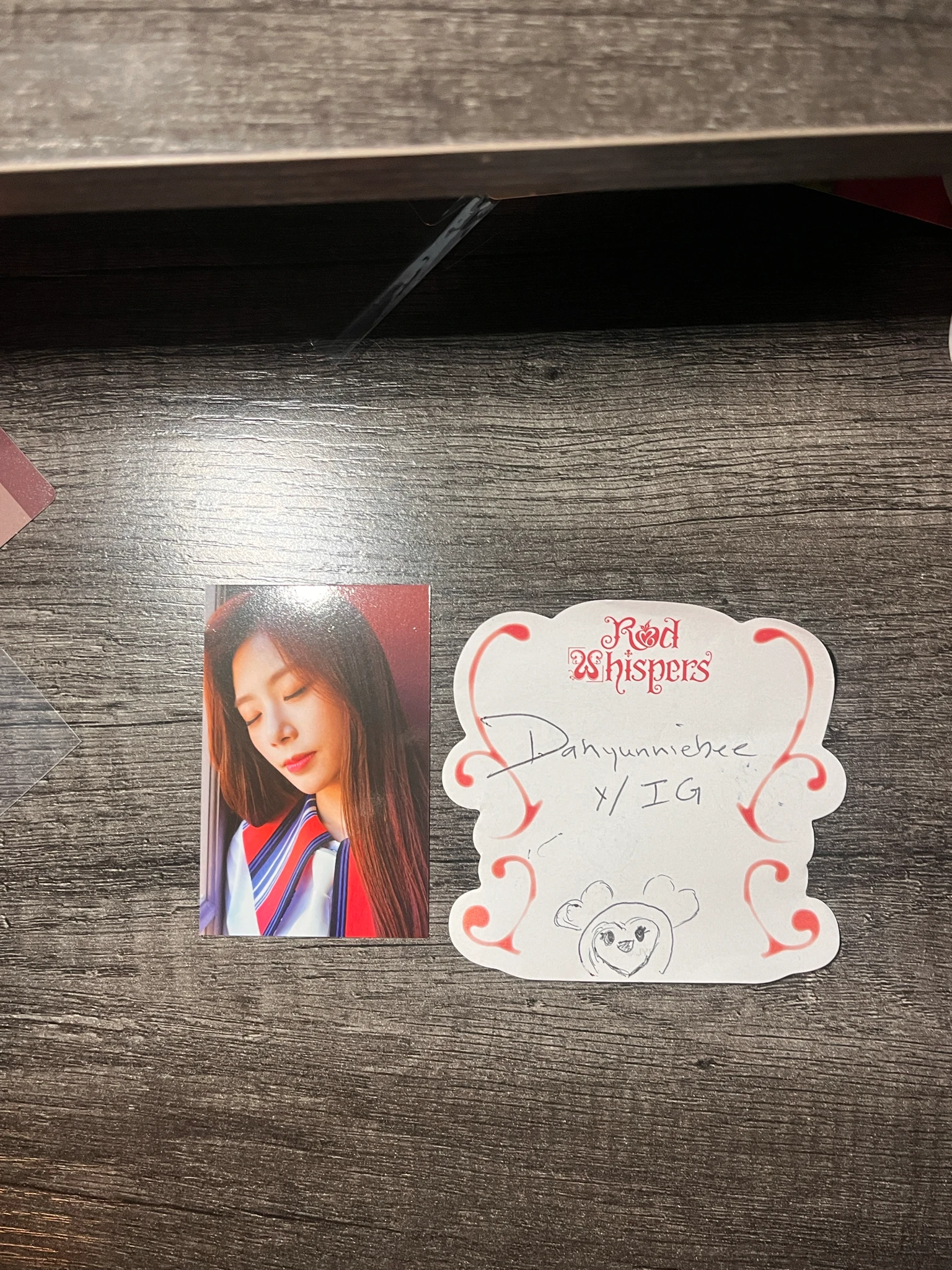 Dreamcatcher JiU Dreamcatcher - JiU - Prequel Album album photocard korean album before version listing photo 2