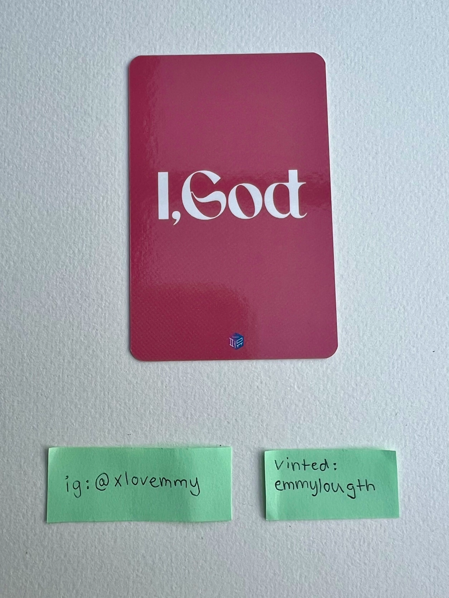 XLOV Wumuti XLOV - Wumuti - I, God Album 1st music art event fansign round 3 listing photo 2