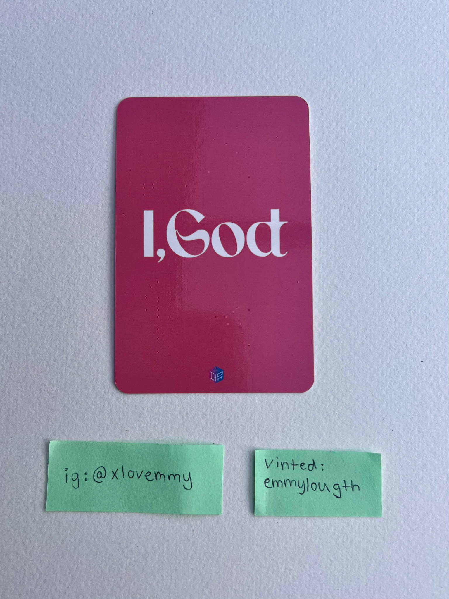 XLOV Haru XLOV - Haru - I, God Album 1st music art event fansign round 3 listing photo 2