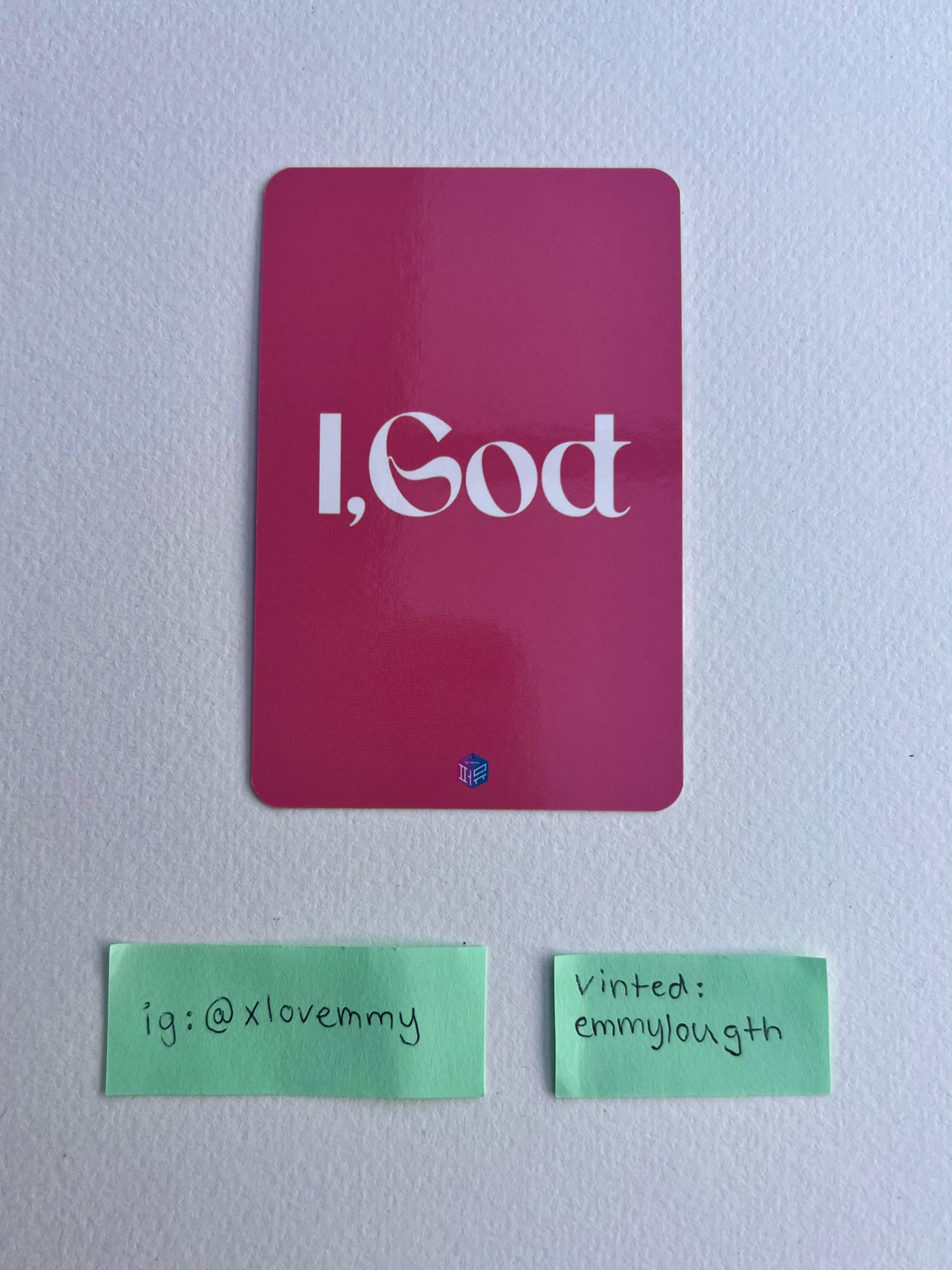 XLOV Rui XLOV - Rui - I, God Album 1st music fansign art event round 3 listing photo 2