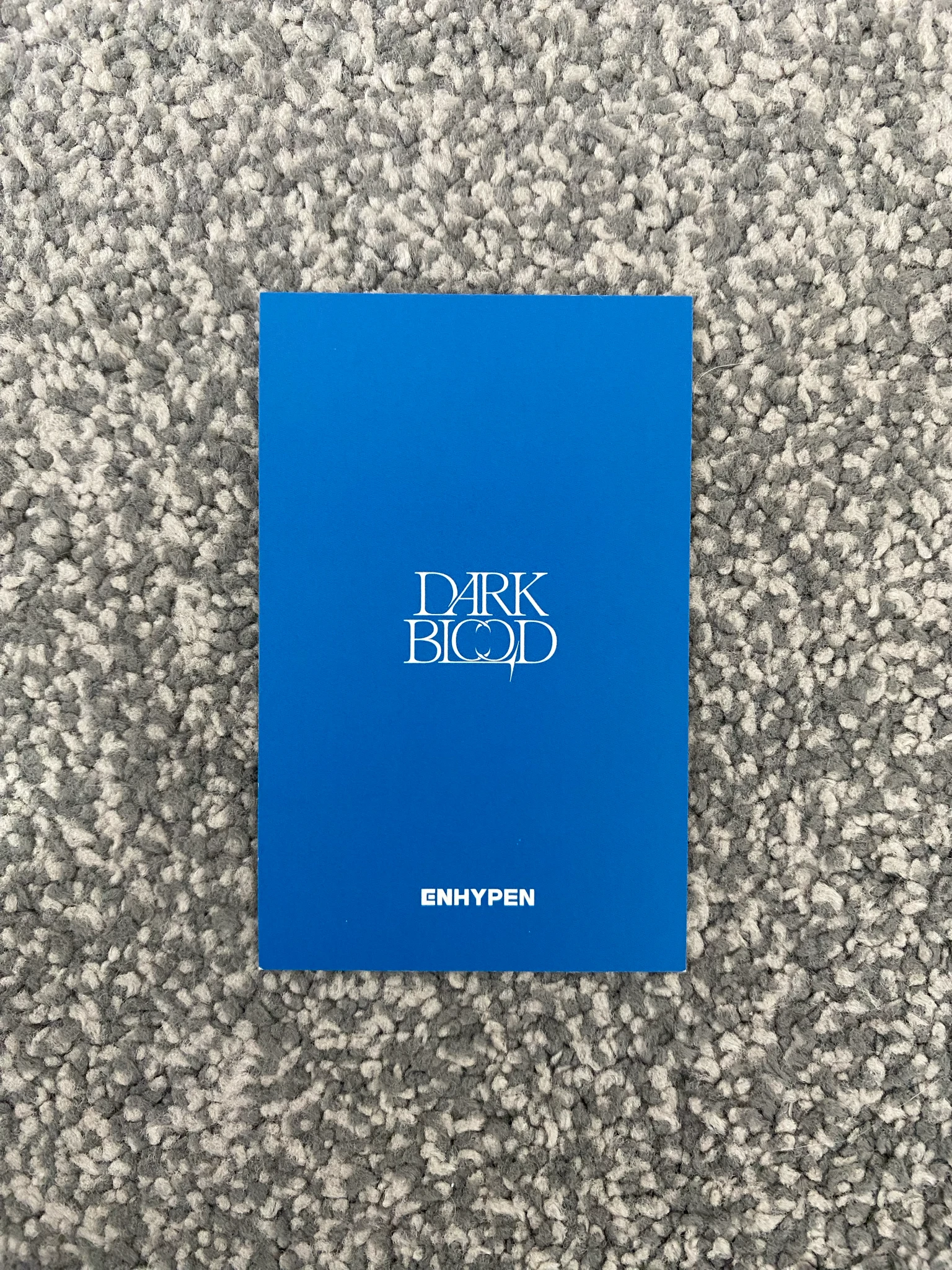 ENHYPEN Ni-ki ENHYPEN - Ni-ki - DARK BLOOD Album lucky draw weverse shop japan listing photo 2