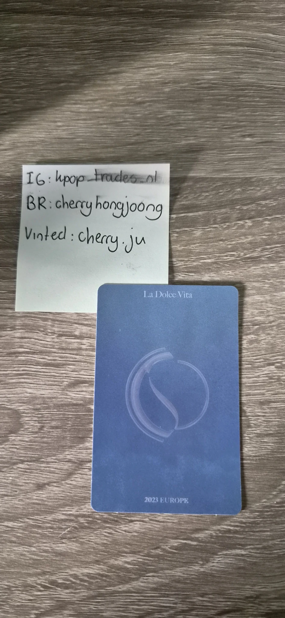 ONEUS Keonhee ONEUS - Keonhee - ONEUS 2nd World Tour [La Dolce Vita] Event merch photocard europe (EU) exclusive listing photo 2