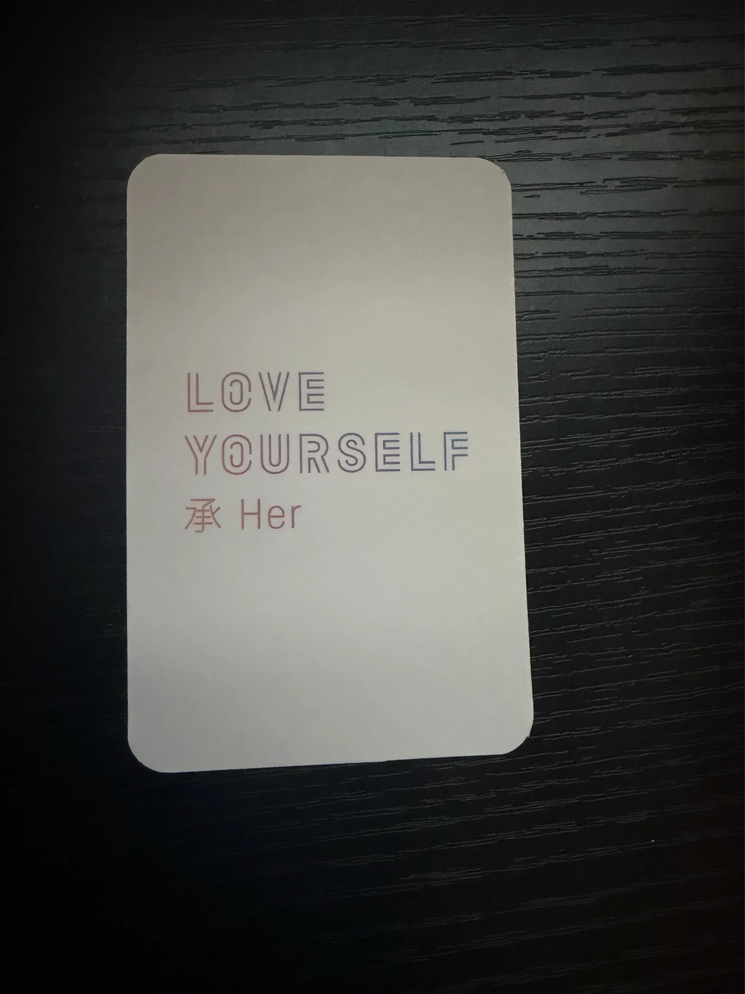 BTS j-hope BTS - J-HOPE - Love Yourself: Her Album album photocard vinyl listing photo 2