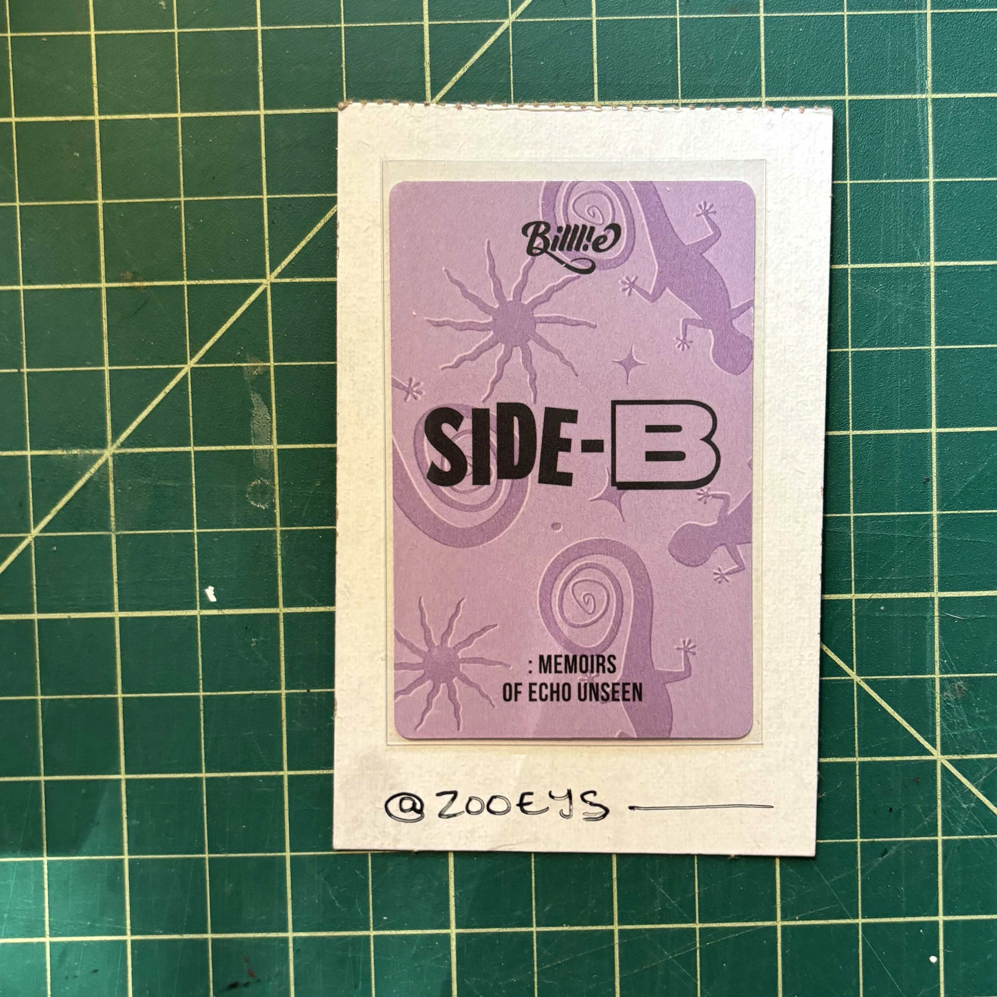 Billlie Haram Billlie - Haram - side-B : memoirs of echo unseen Album album photocard listing photo 2