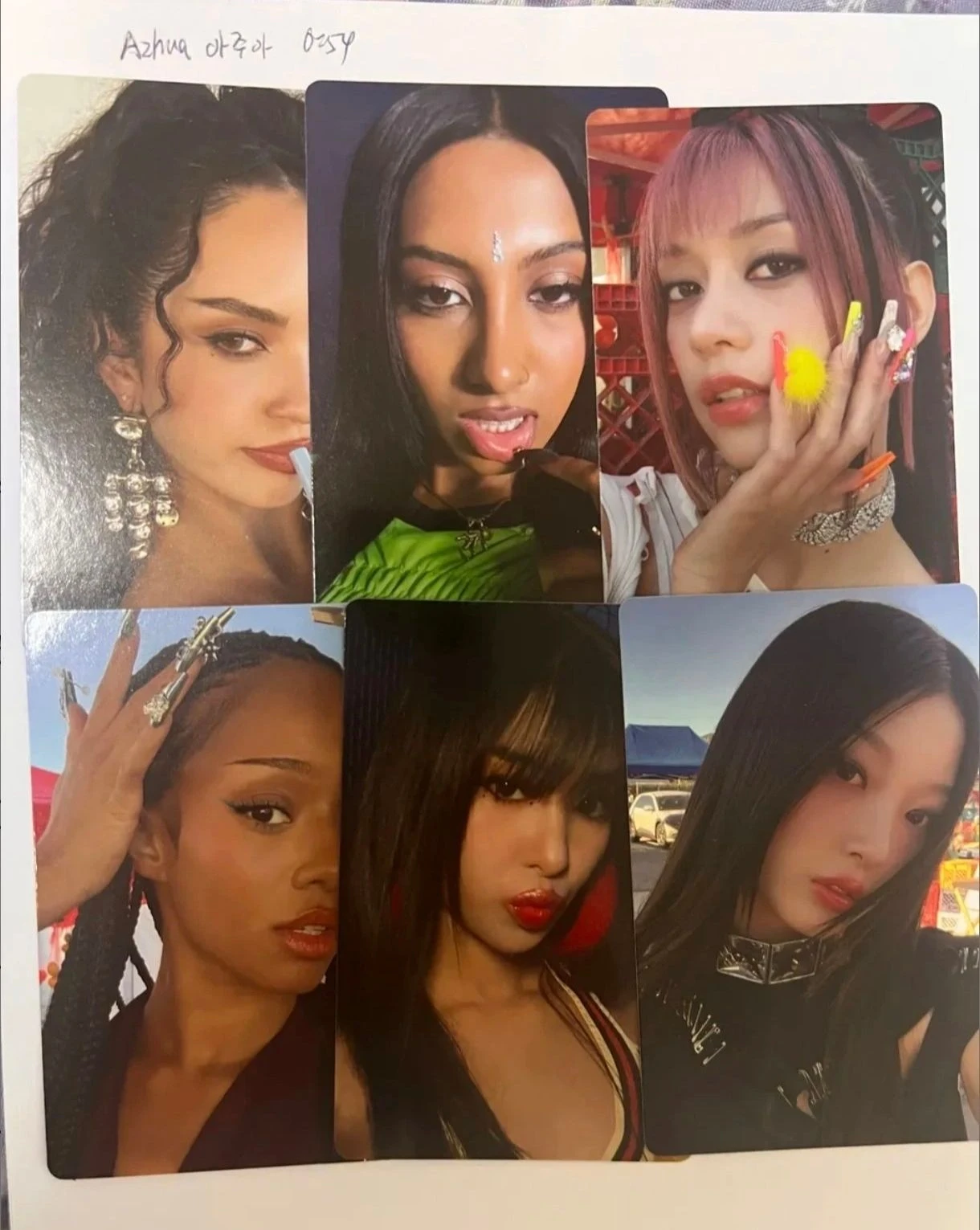 KATSEYE Megan KATSEYE - Megan - Lightstick Other photocard set merch photocard lightstick listing photo 2