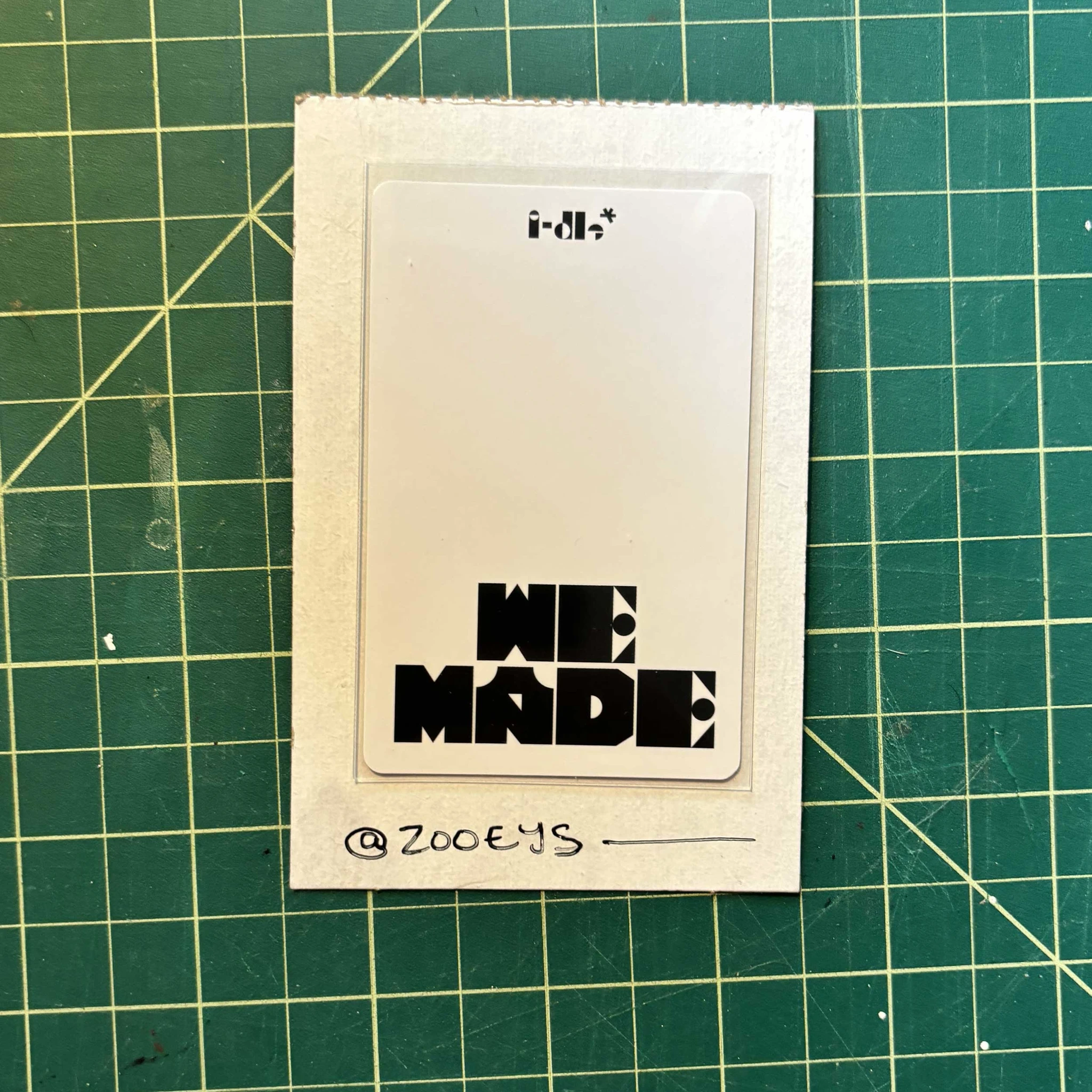 i-dle Shuhua i-dle - Shuhua - We made Album album photocard A version listing photo 2