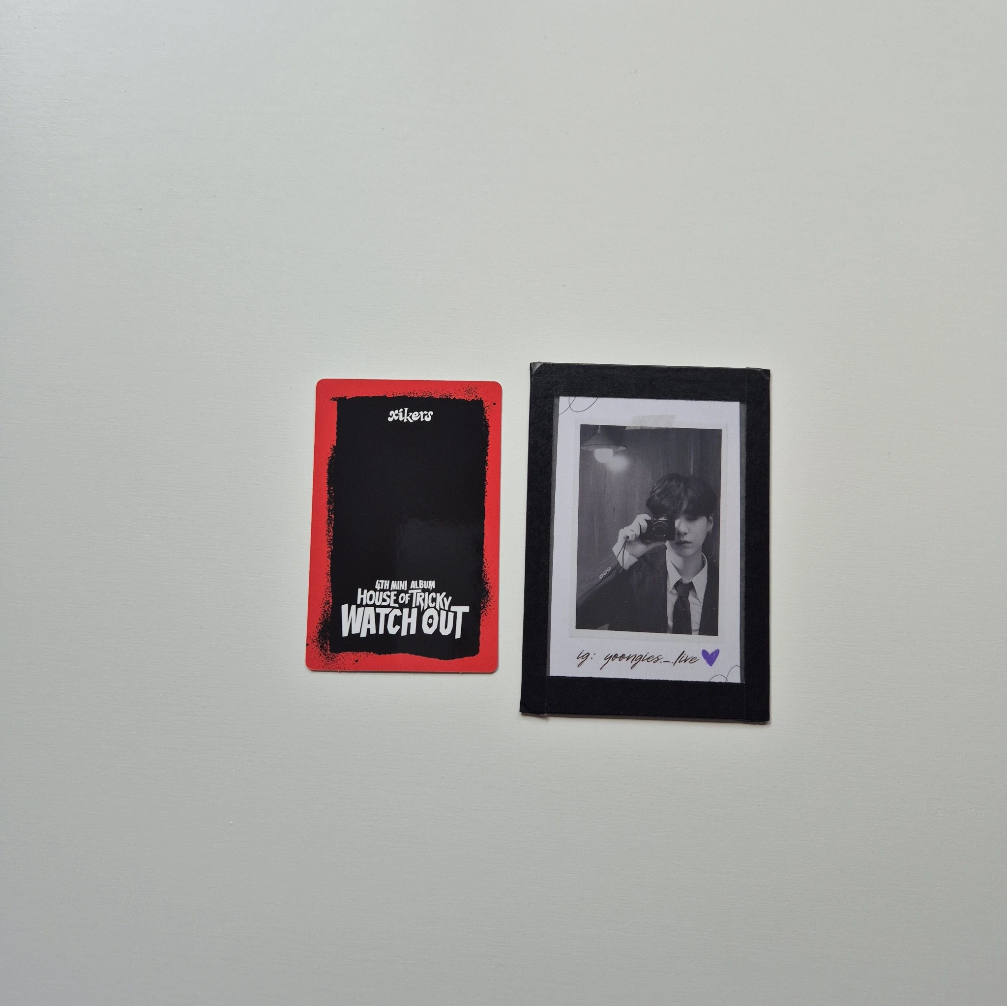 xikers Yechan Xikers - Yechan - HOUSE OF TRICKY : WATCH OUT Album X version album photocard listing photo 2