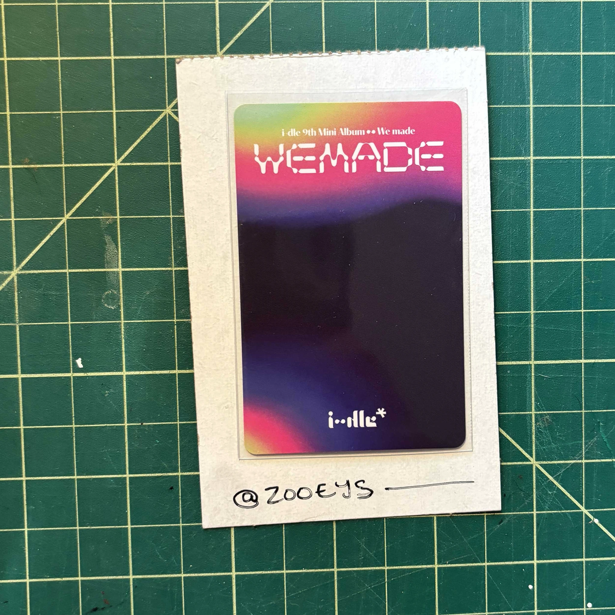 i-dle Yuqi i-dle - Yuqi - We made Album poca album album photocard listing photo 2