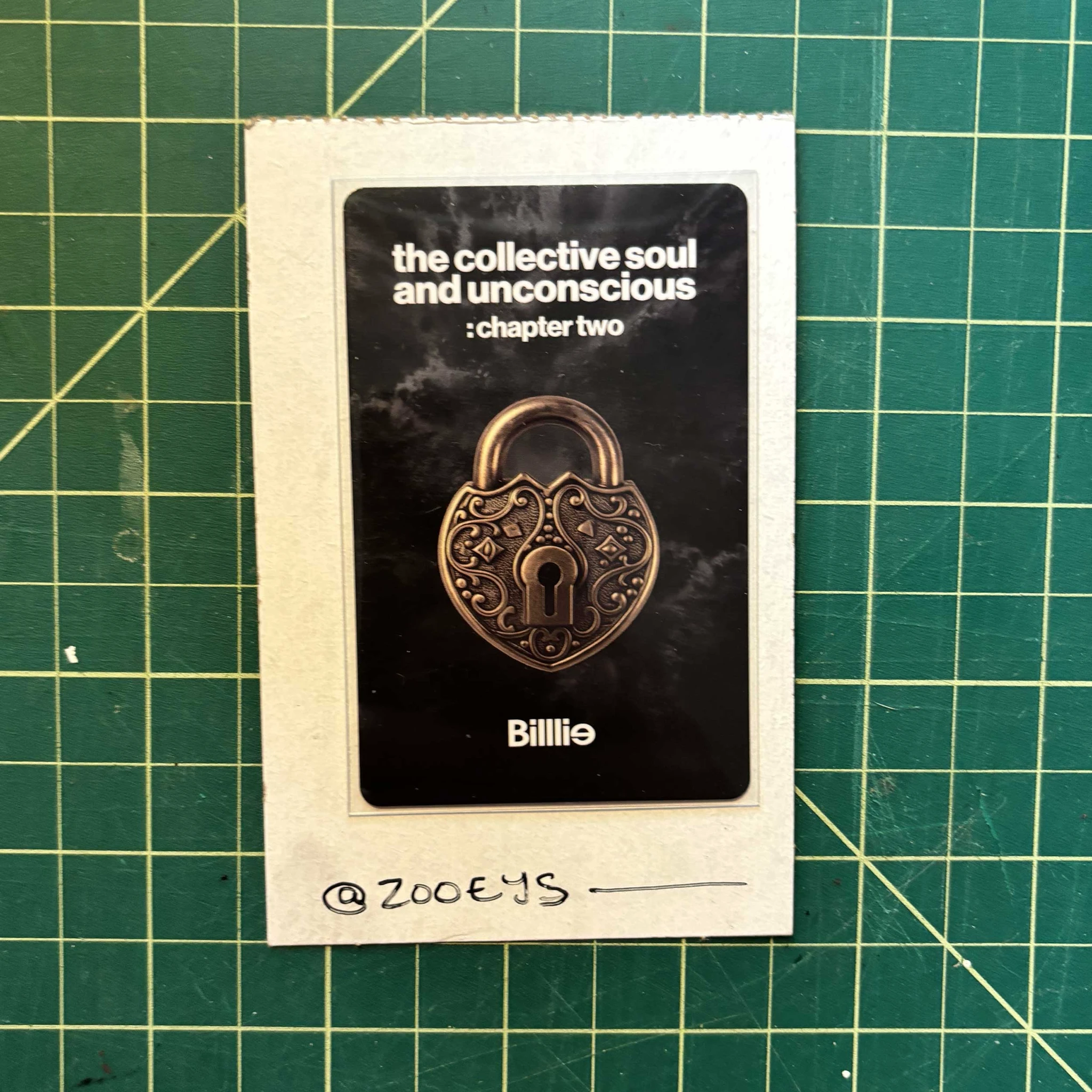 Billlie Suhyeon Billlie - Suhyeon - The Collective Soul and Unconscious: Chapter Two Album album photocard anonymous version listing photo 2