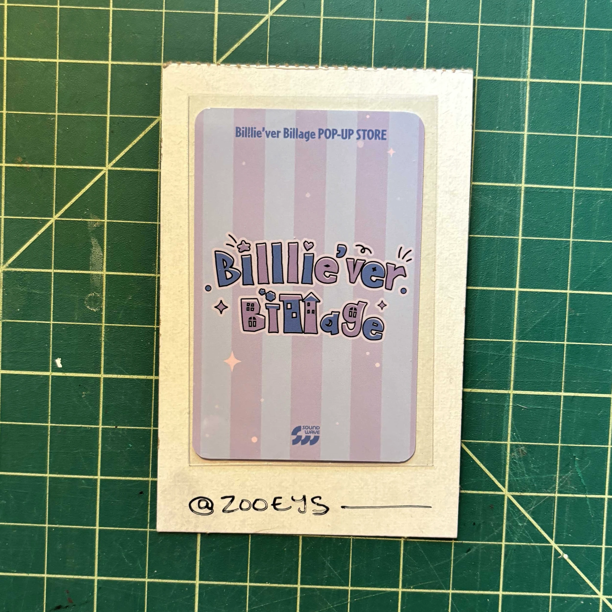 Billlie Tsuki Billlie - Tsuki - Billlie'ver Billage Pop-Up Event soundwave pop-up purchase benefit merch photocard listing photo 2