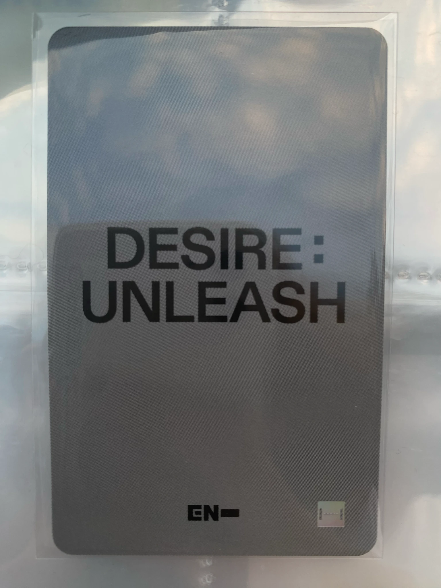 ENHYPEN Sunoo ENHYPEN - Sunoo - DESIRE: UNLEASH Album withmuu lucky draw round 2 listing photo 2