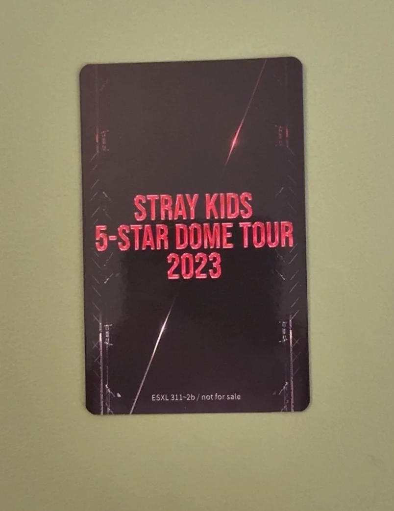 Stray Kids Bang Chan Stray Kids - Bang Chan - 5-STAR Dome Tour 2023 Blu-ray Other limited version bluray version photocard set listing photo 2